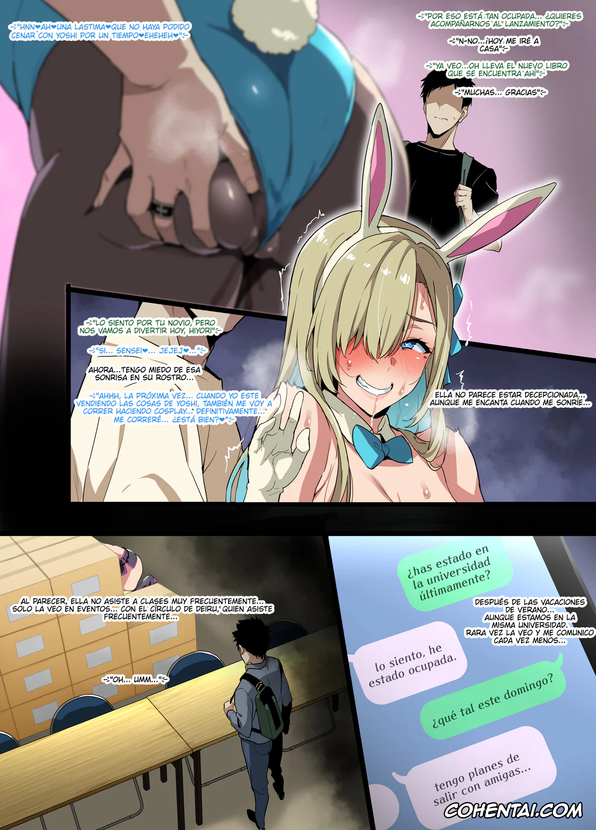Blue Archive porno, Asuna Ichinose porno, Layer Kanojo, pagina 5