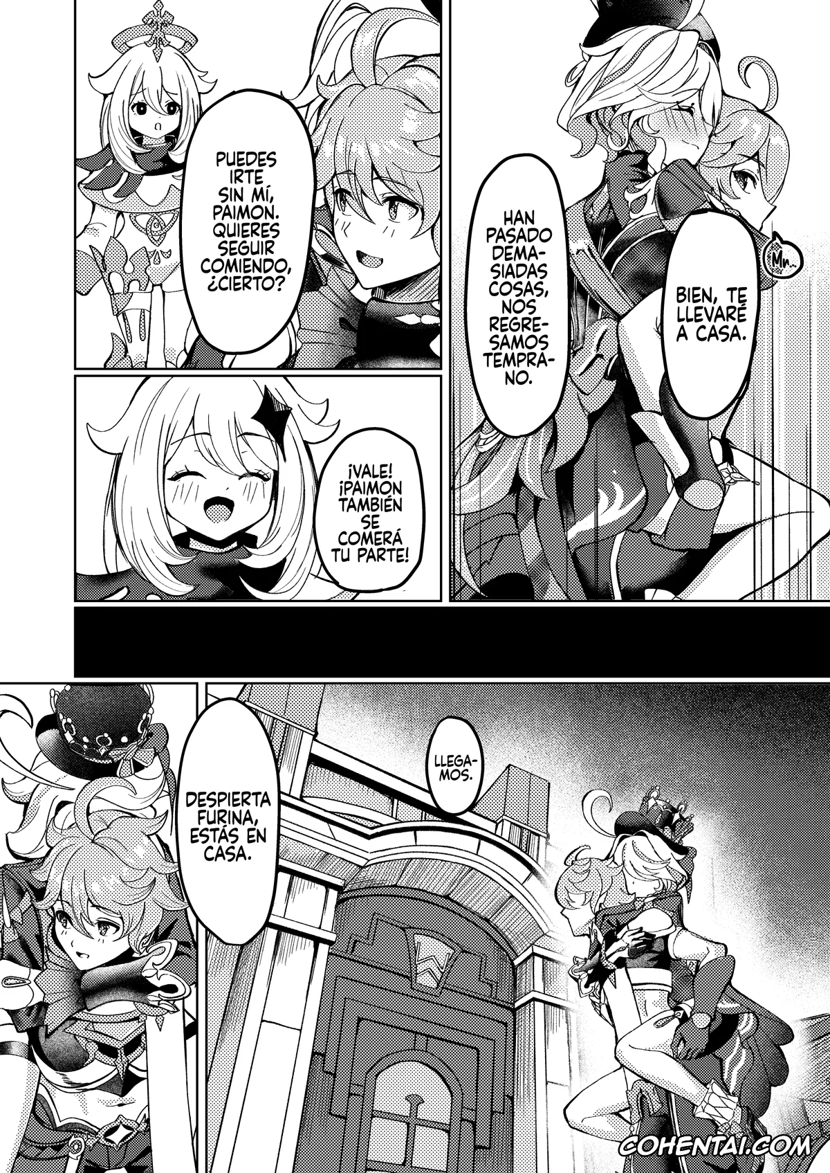 Genshin Impact xxx, Aether xxx, Focalors | Lady Furina xxx, Koyoi no Boku wa Kimi dake no Mono (Genshin Impact), pagina 4