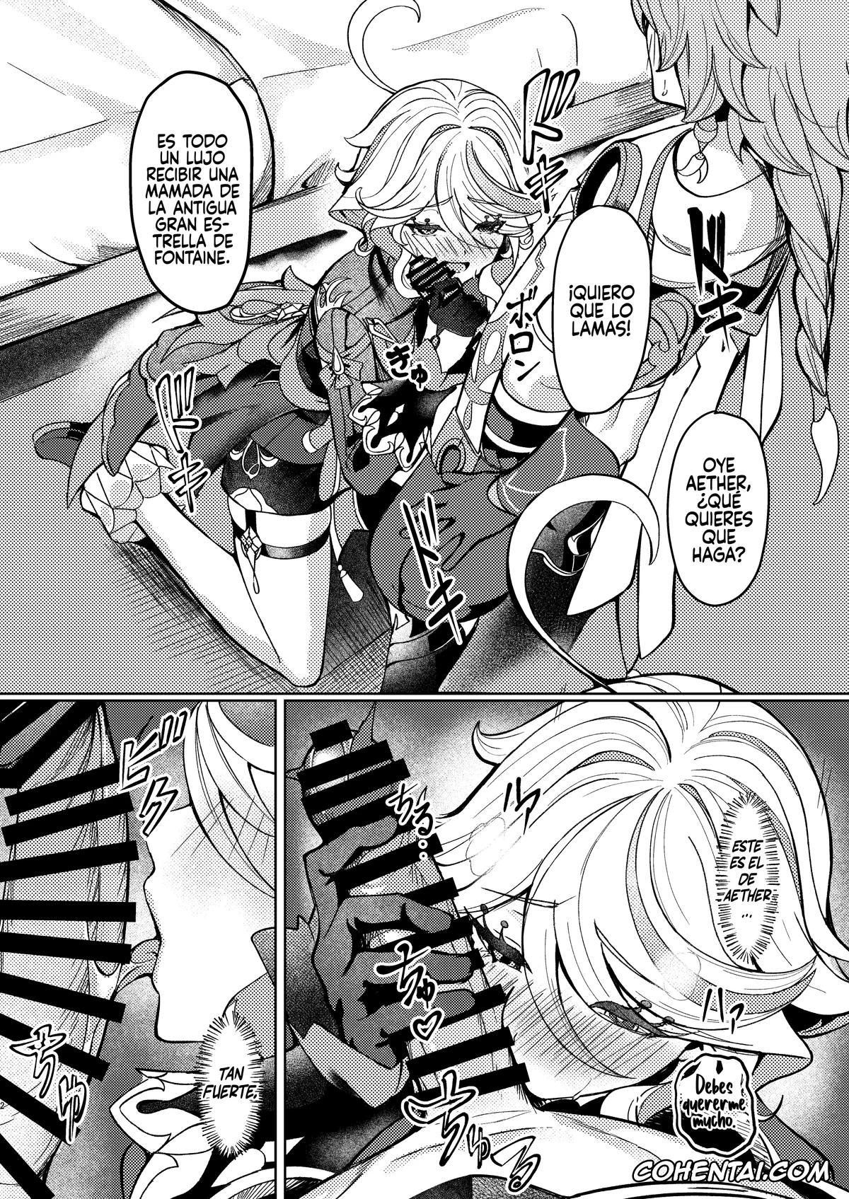 Genshin Impact porno, Aether porno, Focalors | Lady Furina porno, Koyoi no Boku wa Kimi dake no Mono (Genshin Impact), pagina 11