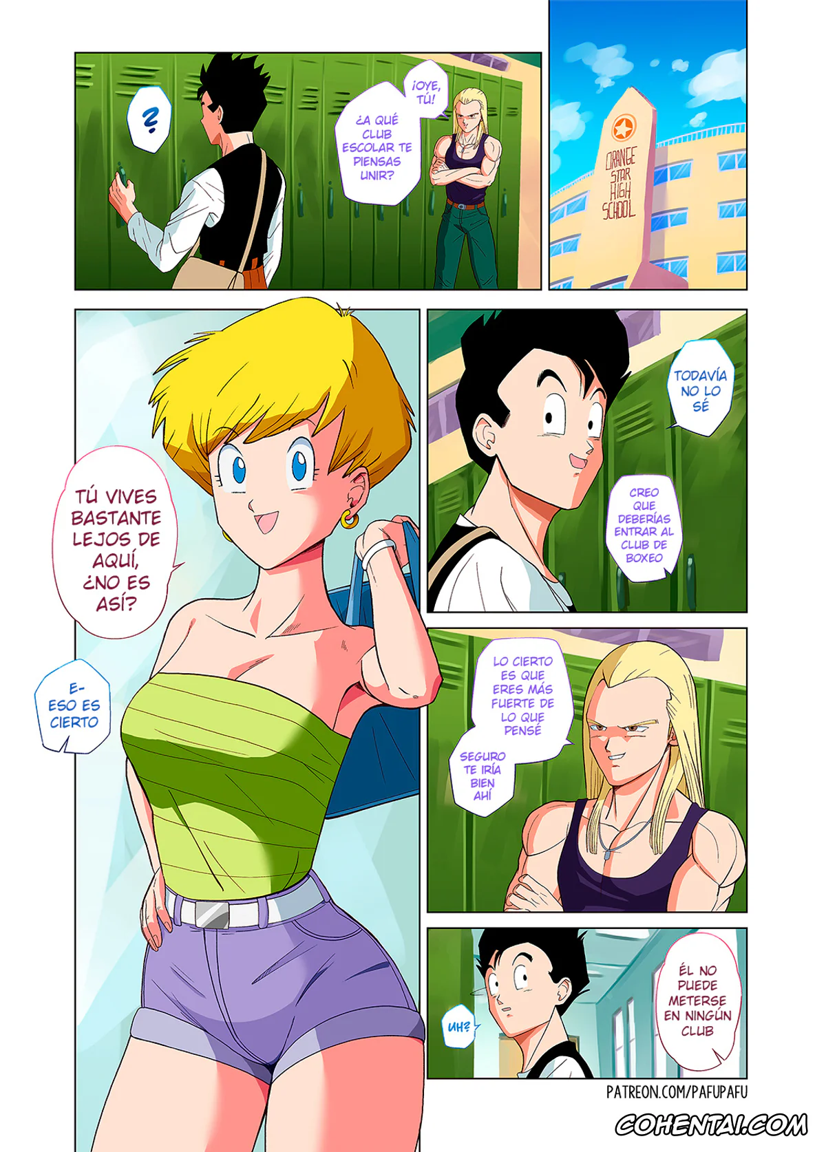 Dragon Ball Z porno, Erasa porno, Son Gohan porno, Gohan vs Erasa! (Dragon Ball Z), pagina 2