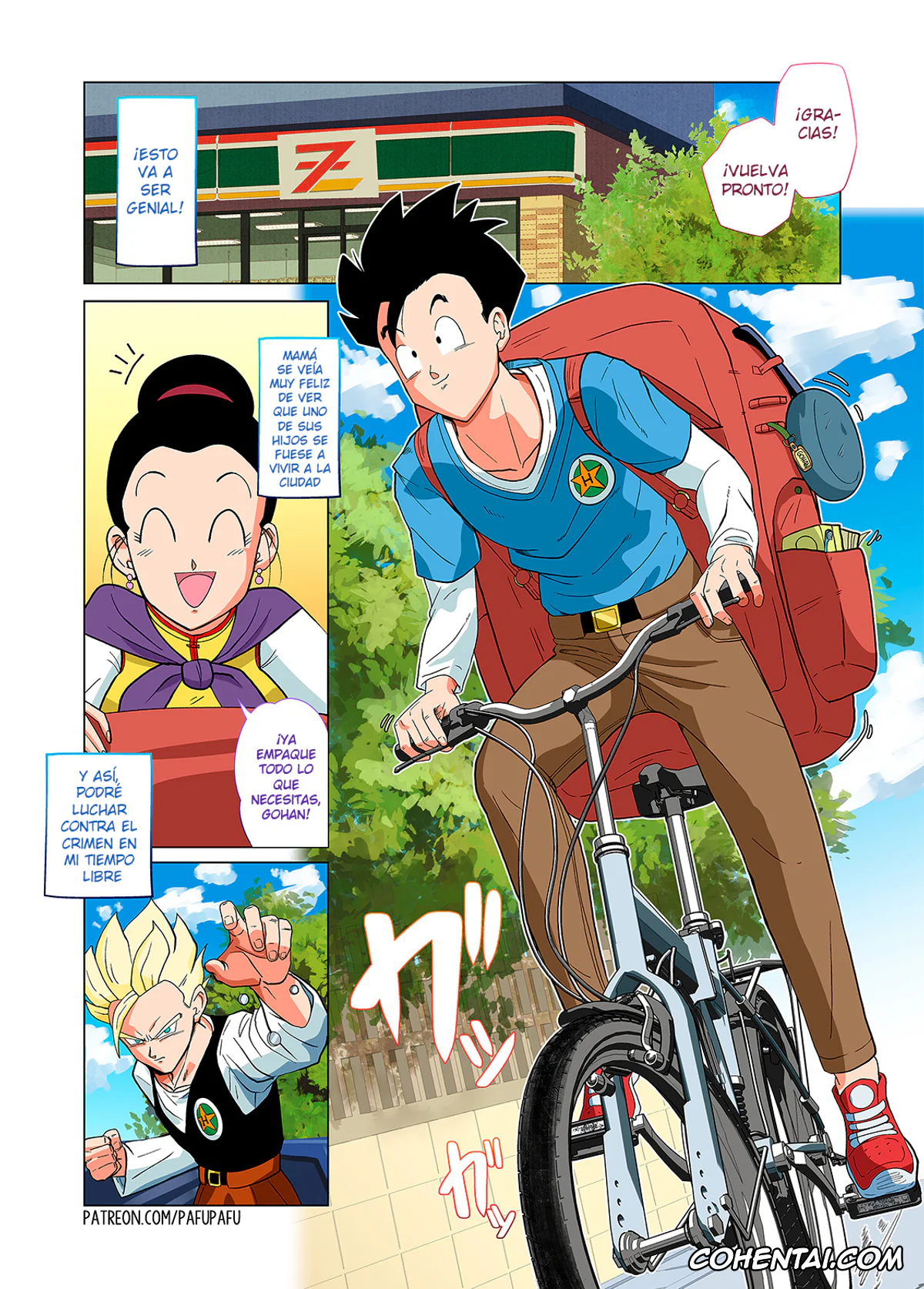 Dragon Ball Z xxx, Erasa xxx, Son Gohan xxx, Gohan vs Erasa! (Dragon Ball Z), pagina 4