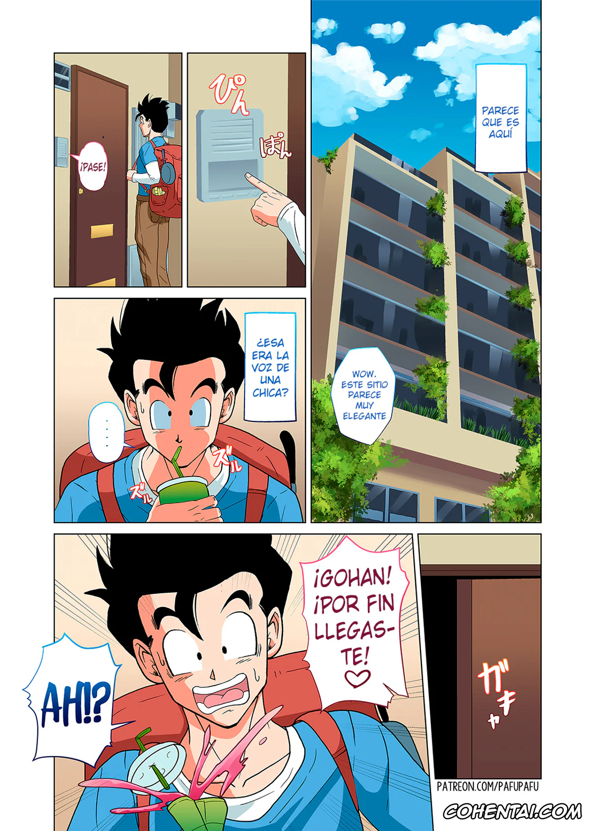 Dragon Ball Z porno, Erasa porno, Son Gohan porno, Gohan vs Erasa! (Dragon Ball Z), pagina 5