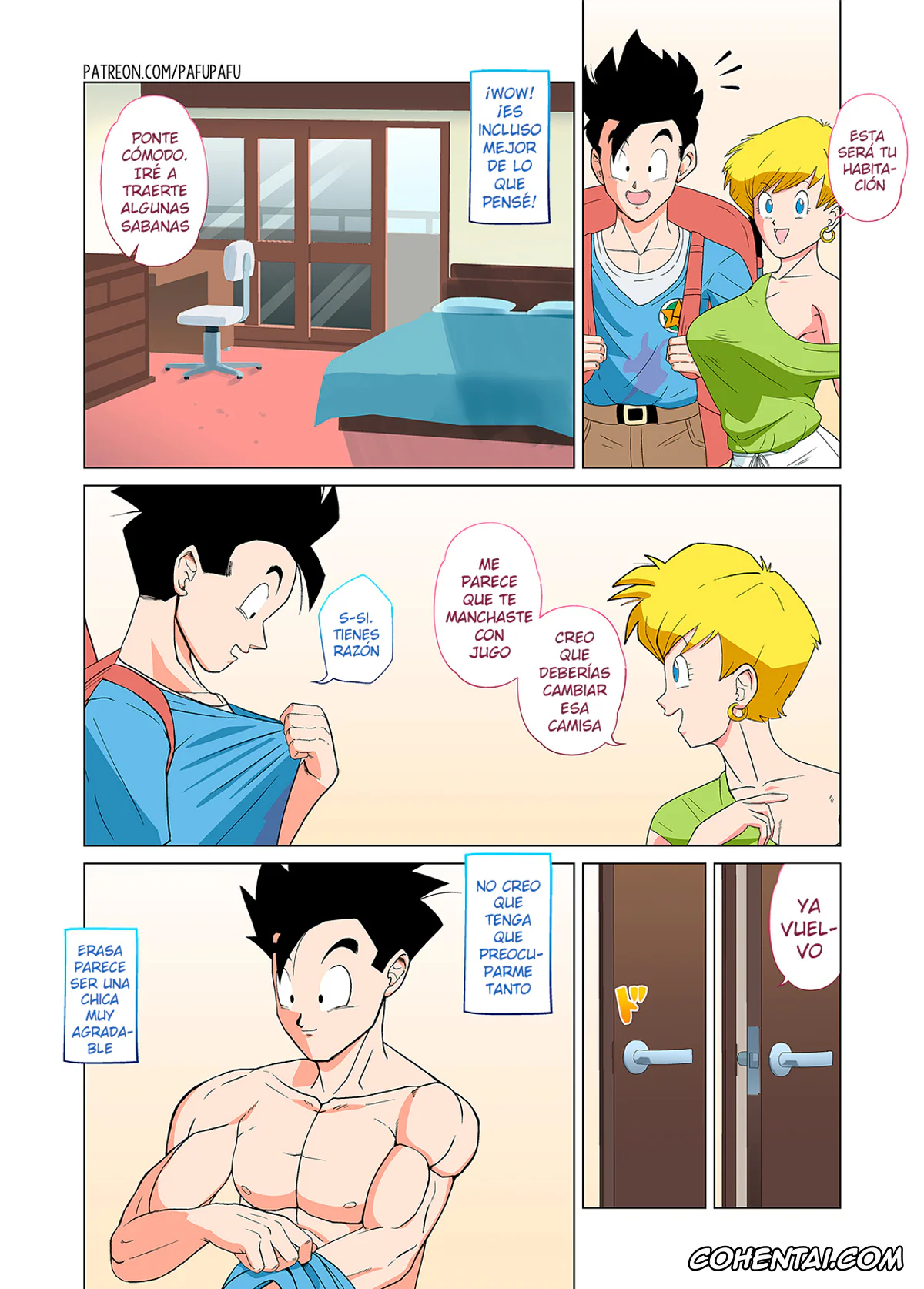 Dragon Ball Z porno, Erasa porno, Son Gohan porno, Gohan vs Erasa! (Dragon Ball Z), pagina 8