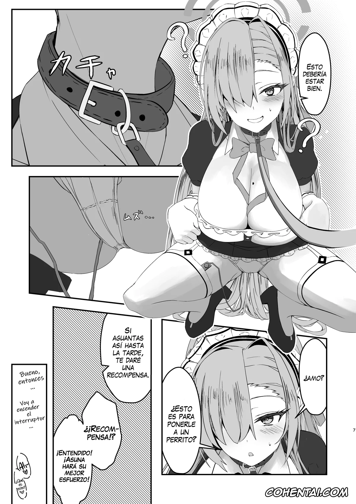 Blue Archive hentai, Asuna Ichinose hentai, Sensei hentai, Oogataken no Shitsukekata (Blue Archive), pagina 6