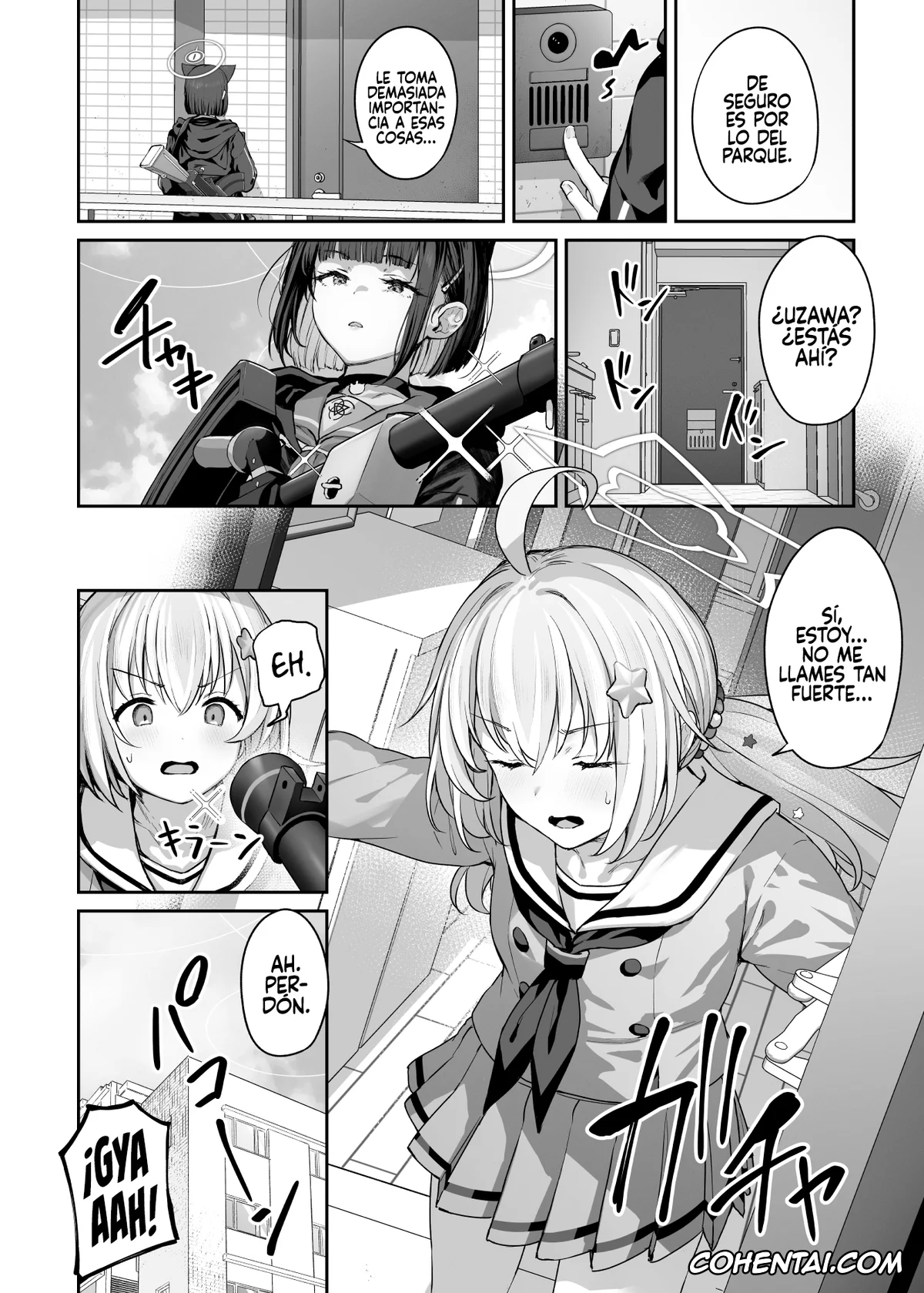 Blue Archive xxx, Kazusa Kyouyama xxx, Reisa Uzawa xxx, Sensei xxx, Tokoton Yacchau Kyouyama Kazusa 2 (Blue Archive), pagina 4
