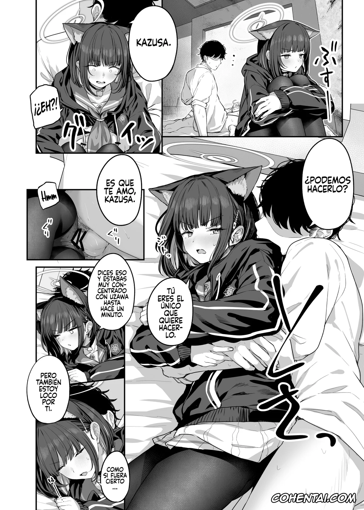 Blue Archive xxx, Kazusa Kyouyama xxx, Reisa Uzawa xxx, Sensei xxx, Tokoton Yacchau Kyouyama Kazusa 2 (Blue Archive), pagina 22