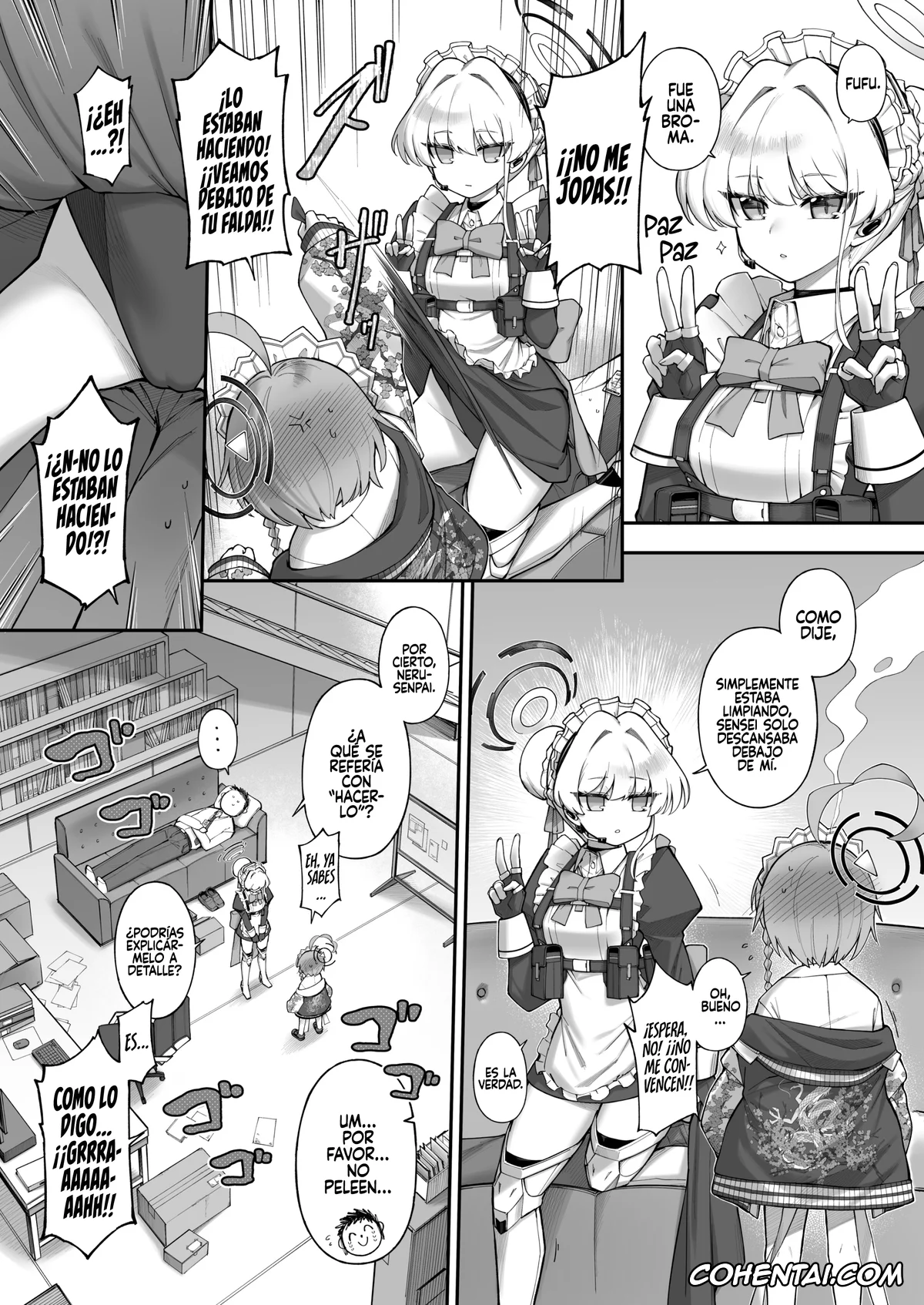 Blue Archive xxx, Neru Mikamo xxx, Sensei xxx, Toki Asuma xxx, Neru Toki (Blue Archive), pagina 10