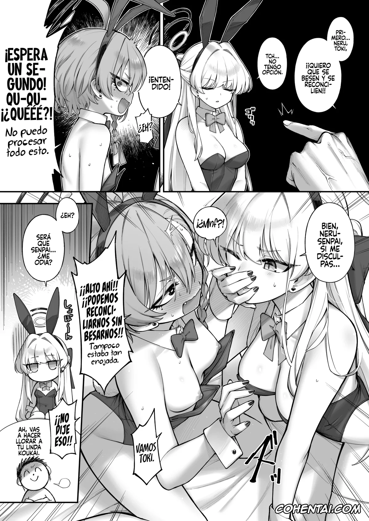Blue Archive hentai, Neru Mikamo hentai, Sensei hentai, Toki Asuma hentai, Neru Toki (Blue Archive), pagina 15