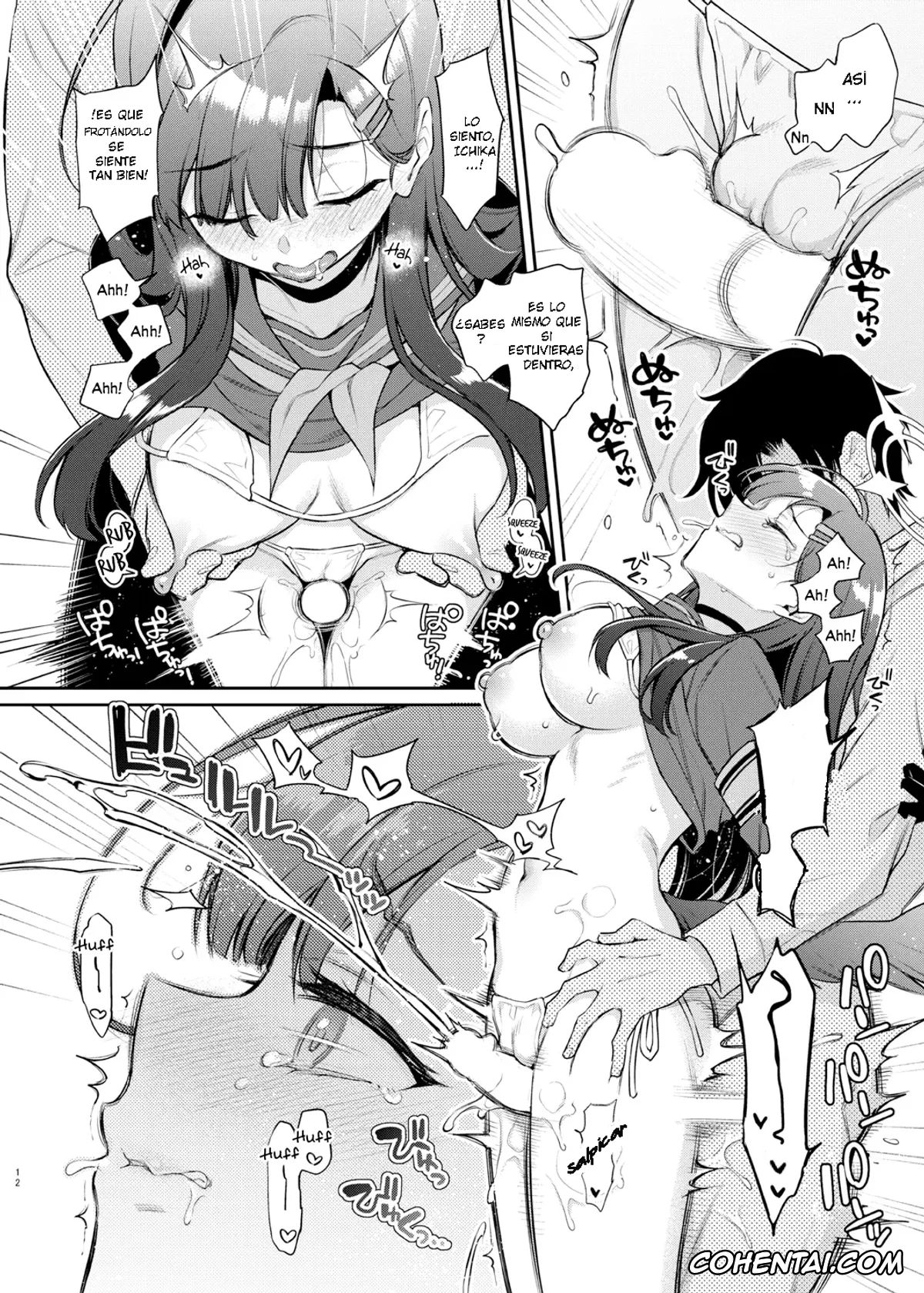 Blue Archive hentai, Ichika Nakamasa hentai, Sensei hentai, Sensei, Kyou mo Kore no Jikan ssu yo (Blue Archive), pagina 12