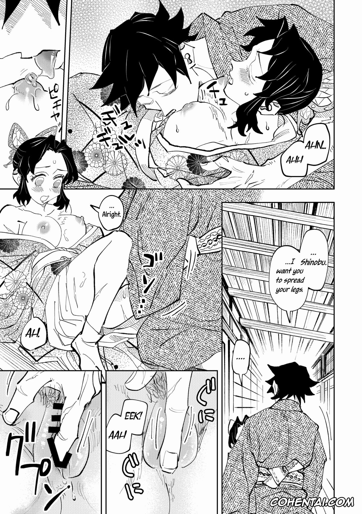Kimetsu No Yaiba | Demon Slayer hentai, Giyuu Tomioka hentai, Shinobu Kochou hentai, Hazama (Kimetsu no Yaiba), pagina 42