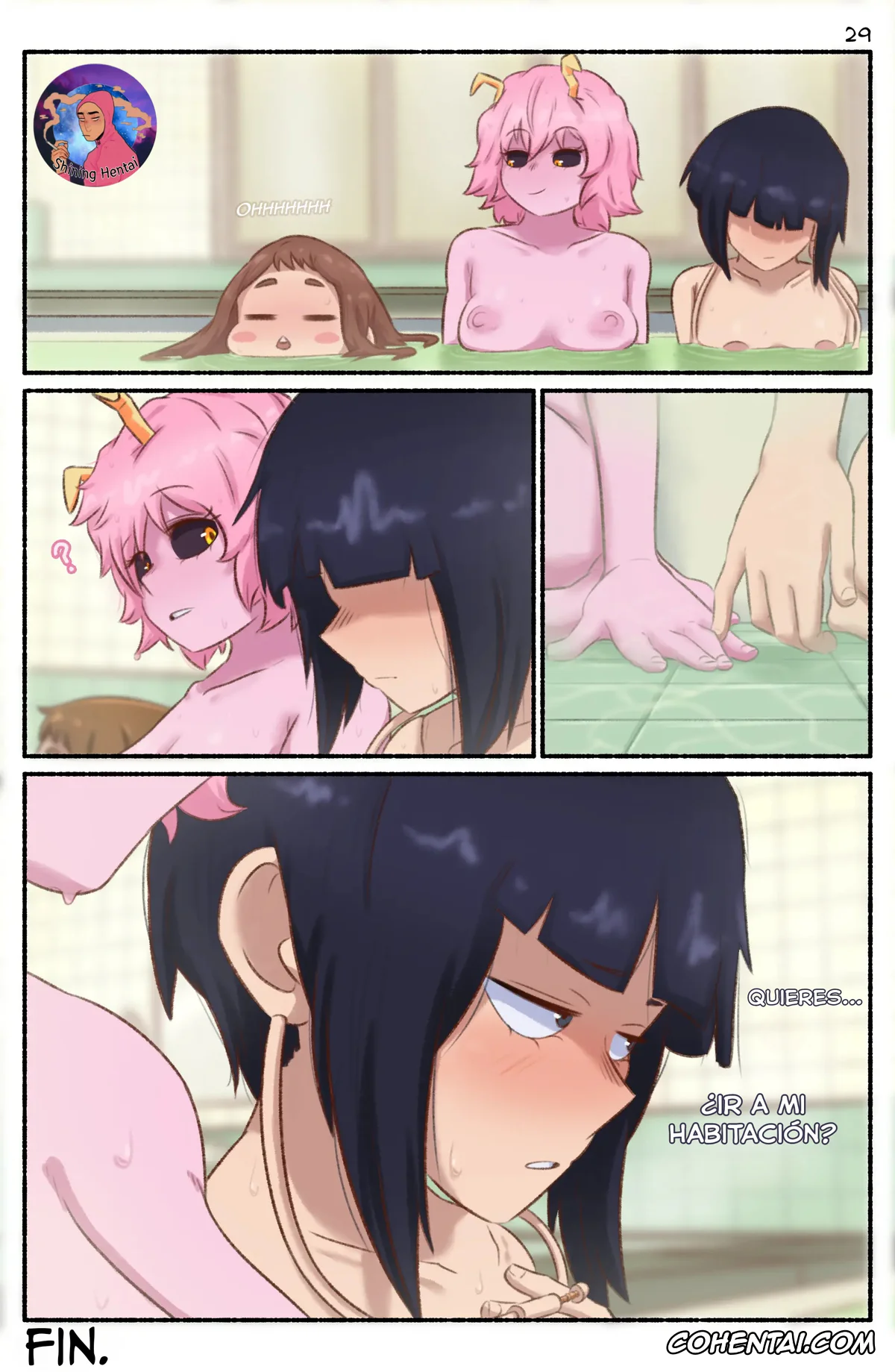 My Hero Academia | Boku No Hero Academia hentai, Kyoka Jiro hentai, Mina Ashido hentai, Ochako Uraraka hentai, Tooru Hagakure hentai, Kanojo no Himitsu (Boku no Hero Academia), pagina 30