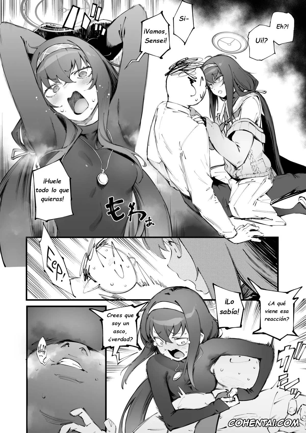 Blue Archive xxx, Sensei xxx, Ui Kozeki xxx, Ui no Nioi… (Blue Archive), pagina 4