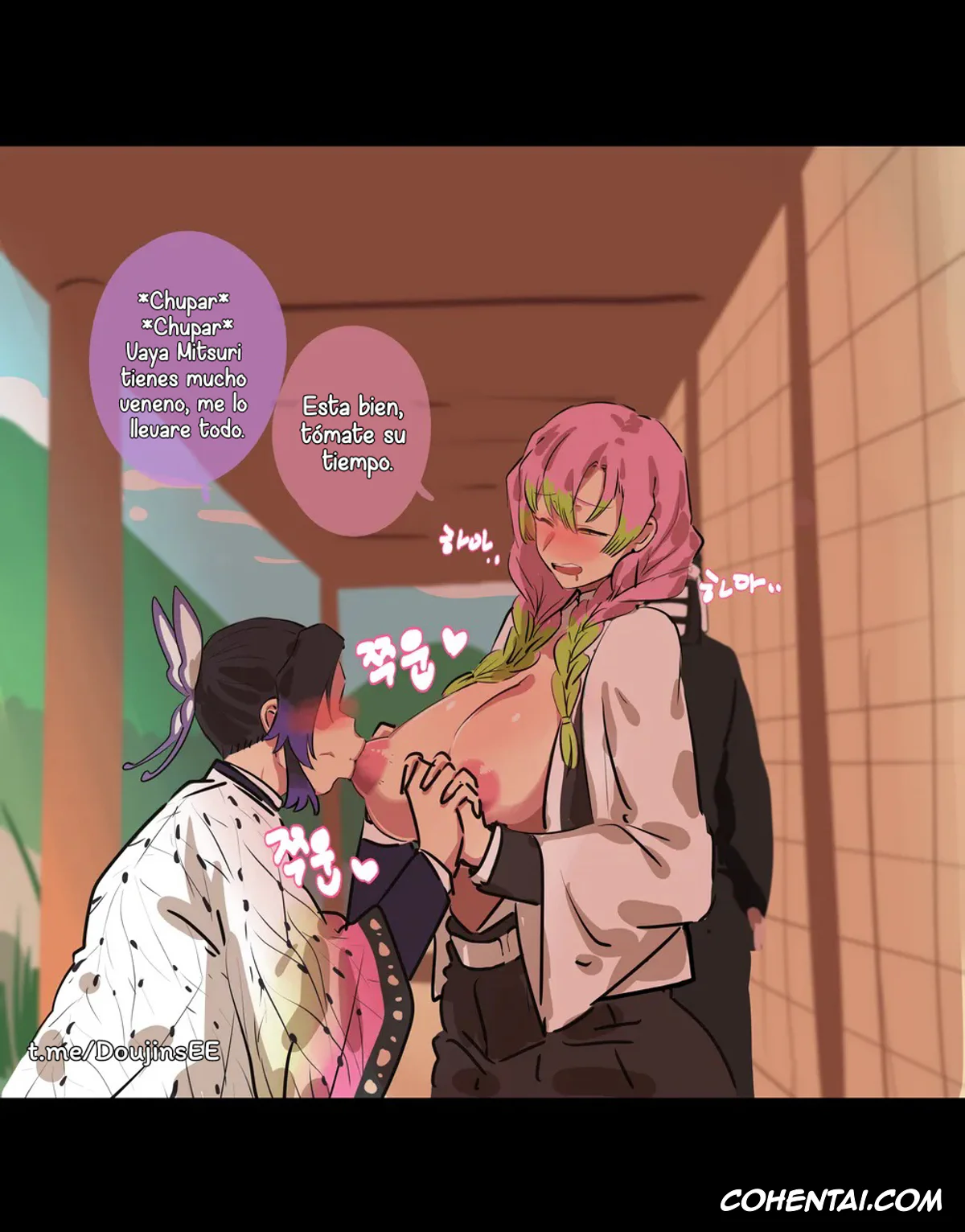 Kimetsu No Yaiba | Demon Slayer xxx, Mitsuri Kanroji xxx, Shinobu Kochou xxx, Shinobu es una completa Zorra (Kimetsu no Yaiba), pagina 7