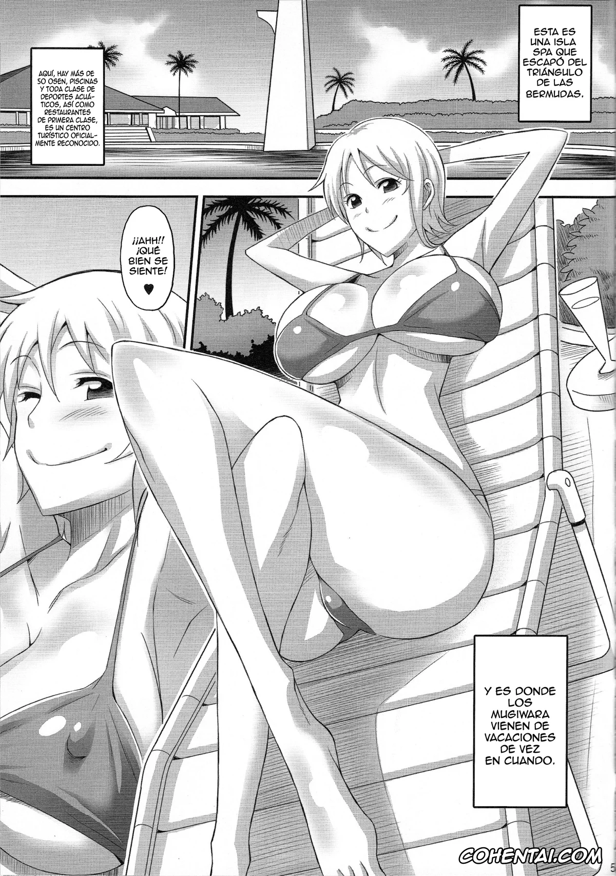 One Piece xxx, Nami xxx, Nico Robin xxx, Rakuen Onna Kaizoku | Woman Pirate in Paradise (One Piece), pagina 4