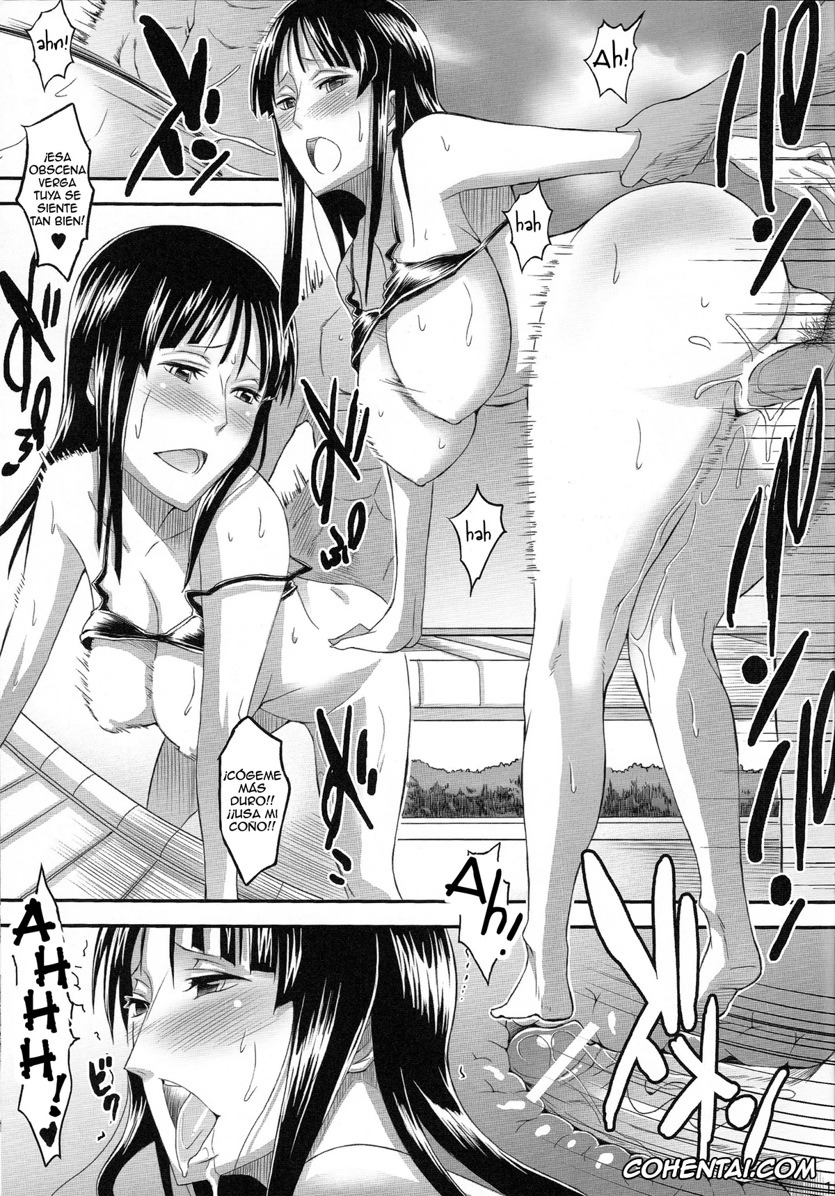 One Piece hentai, Nami hentai, Nico Robin hentai, Rakuen Onna Kaizoku | Woman Pirate in Paradise (One Piece), pagina 18