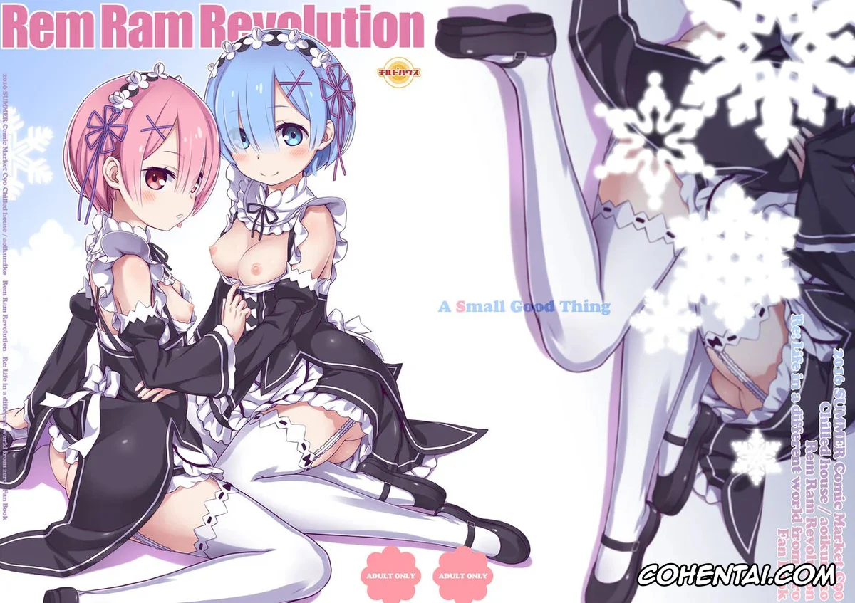 Re:Zero kara Hajimeru Isekai Seikatsu porno, Ram porno, Rem porno, Subaru Natsuki porno, Rem Ram Revolution (Re:Zero kara Hajimeru Isekai Seikatsu), pagina 20