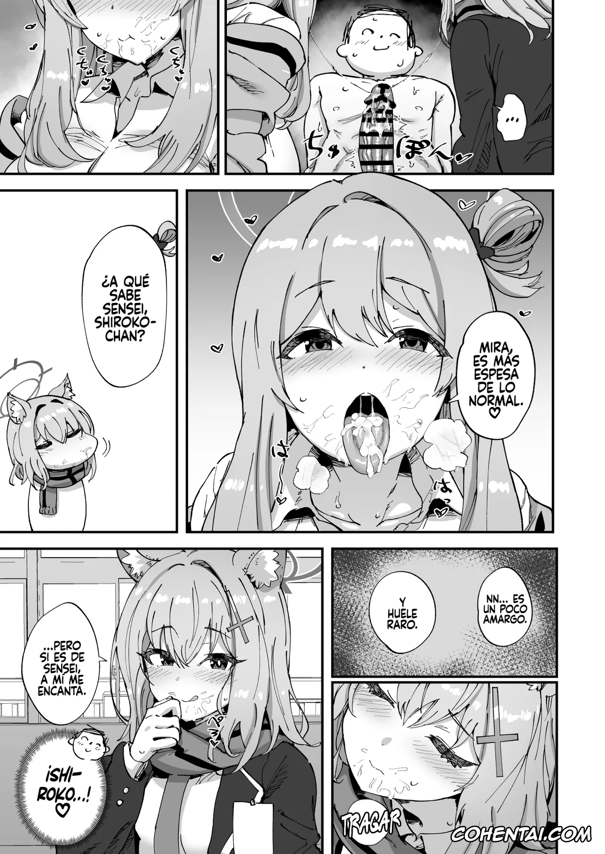 Blue Archive xxx, Nonomi Izayoi xxx, Sensei xxx, Shiroko Sunaookami xxx, 2 Nensei Archive (Blue Archive), pagina 10