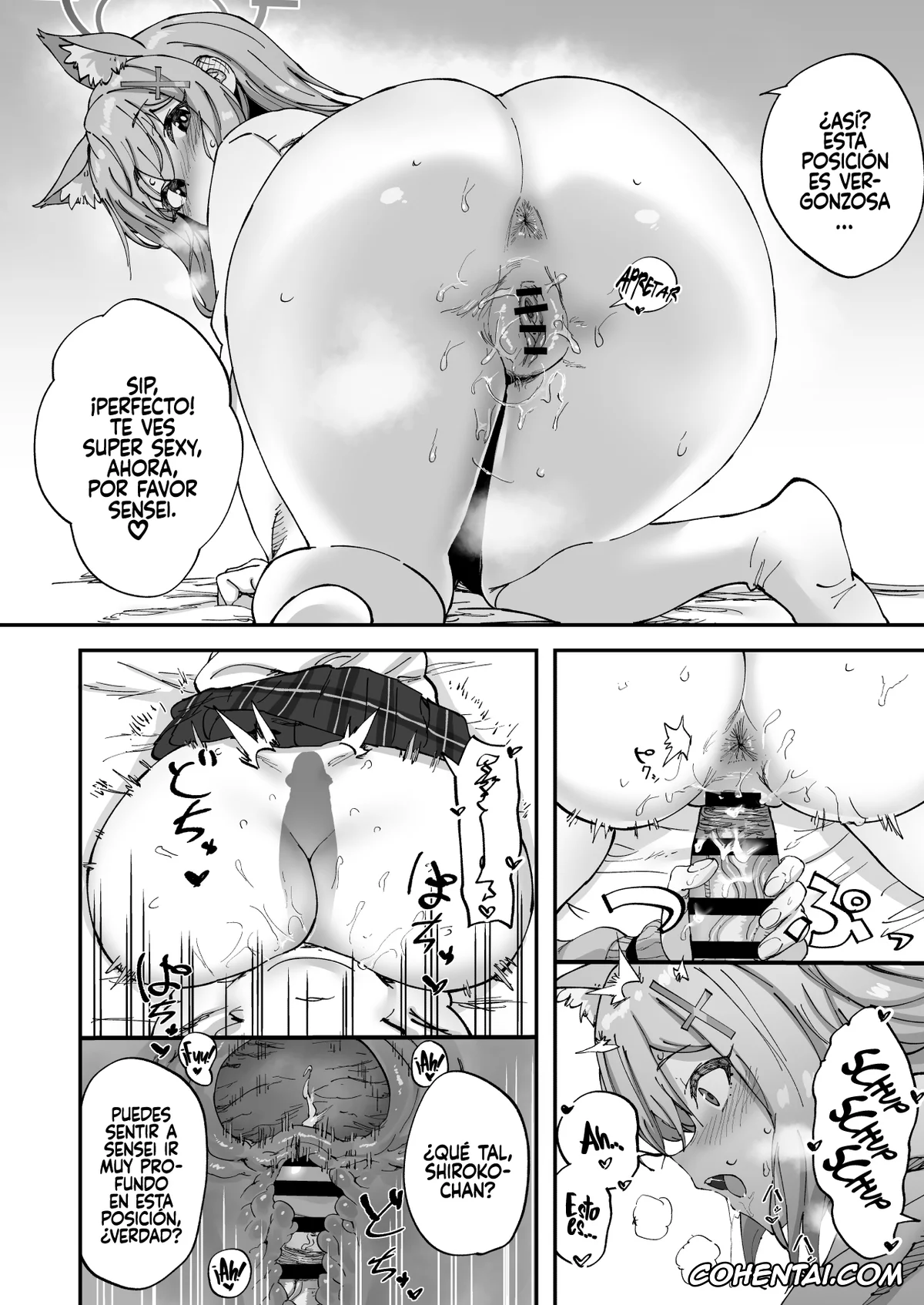 Blue Archive xxx, Nonomi Izayoi xxx, Sensei xxx, Shiroko Sunaookami xxx, 2 Nensei Archive (Blue Archive), pagina 13