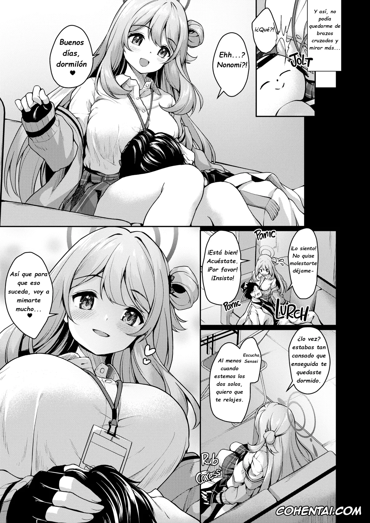 Blue Archive hentai, Nonomi Izayoi hentai, Sensei hentai, Sensei, Nonomi ga Iyashite Agemasu ne (Blue Archive), pagina 6