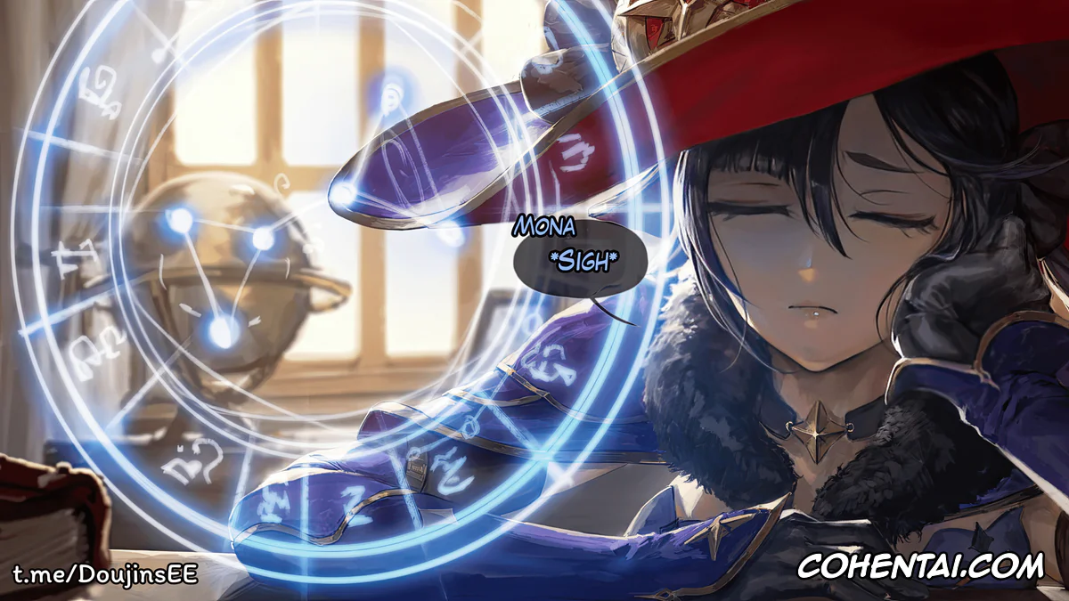 Genshin Impact hentai, Mona Megistus hentai, Pack#1 Astrologist (Genshin Impact), pagina 3
