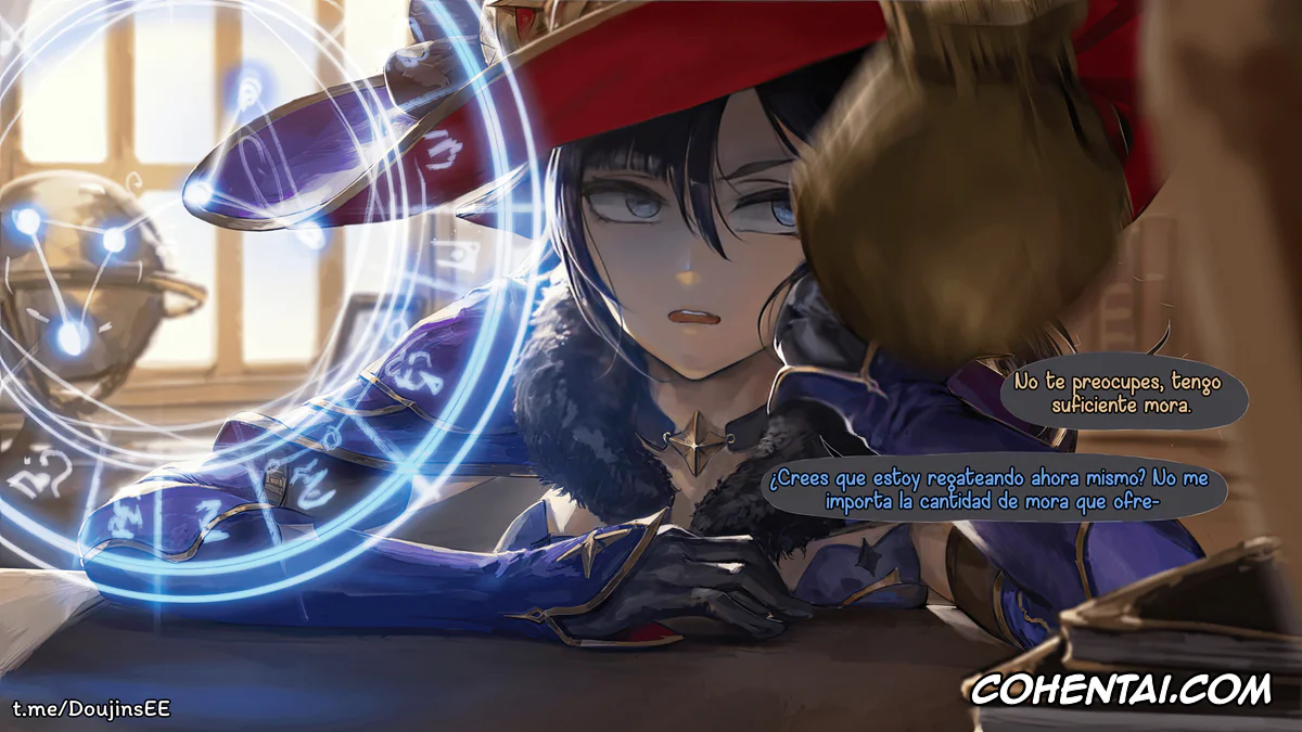 Genshin Impact hentai, Mona Megistus hentai, Pack#1 Astrologist (Genshin Impact), pagina 6