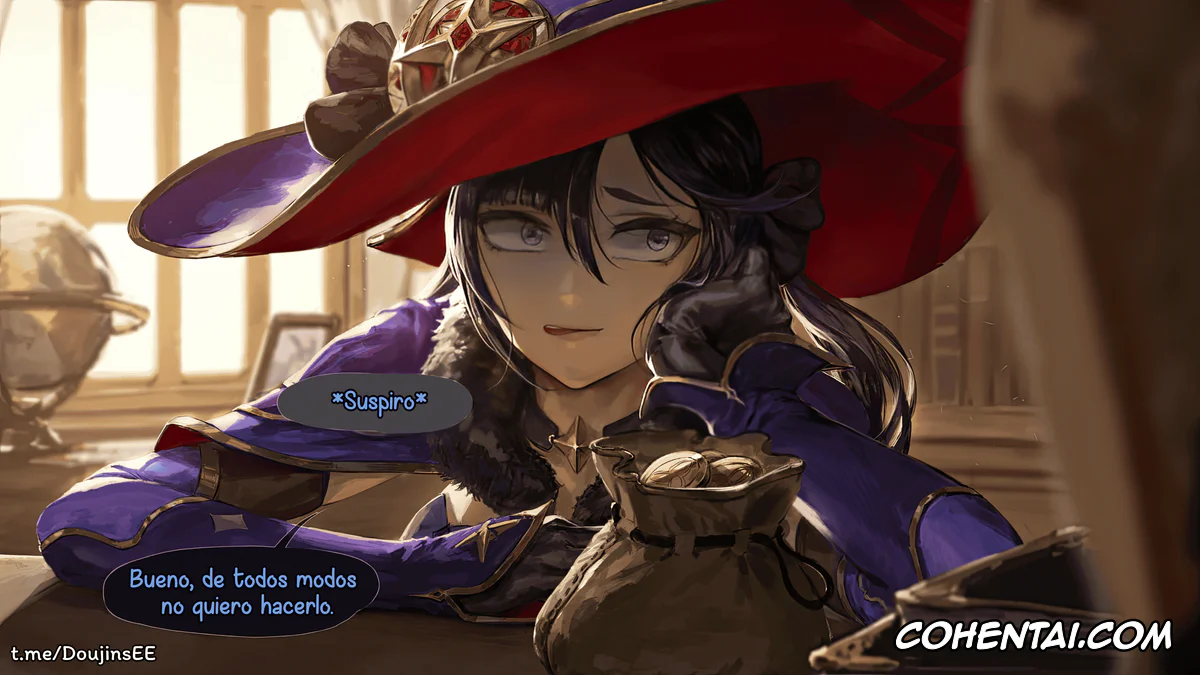 Genshin Impact hentai, Mona Megistus hentai, Pack#1 Astrologist (Genshin Impact), pagina 9
