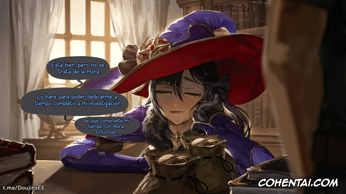 Genshin Impact hentai, Mona Megistus hentai, Pack#1 Astrologist (Genshin Impact), pagina 12