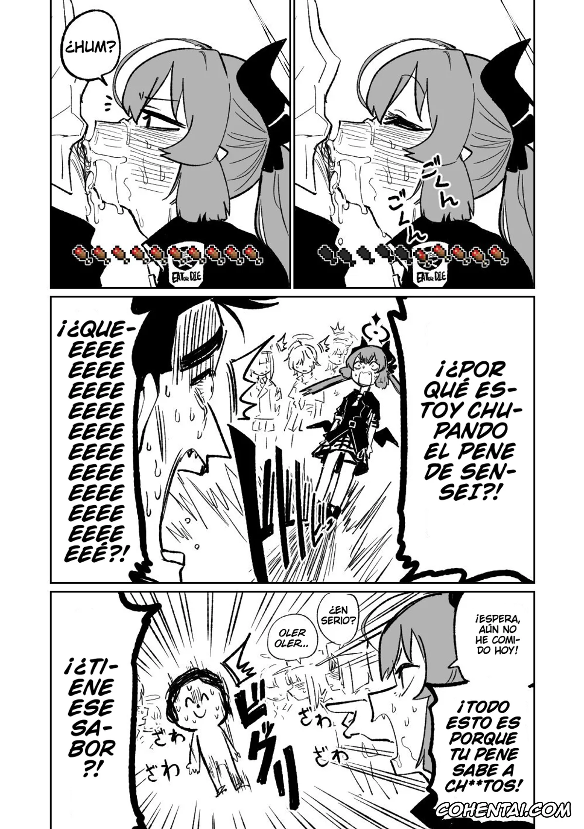 Blue Archive xxx, Junko Akashi xxx, Sensei xxx, Yamete Junko (Blue Archive), pagina 4