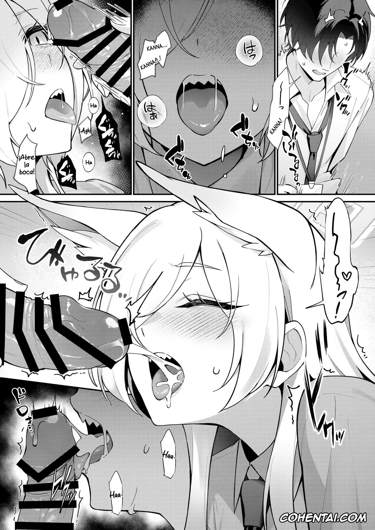 Blue Archive xxx, Kanna Ogata xxx, Sensei xxx, Kanna to Himitsu Kyouyuu (Blue Archive), pagina 10