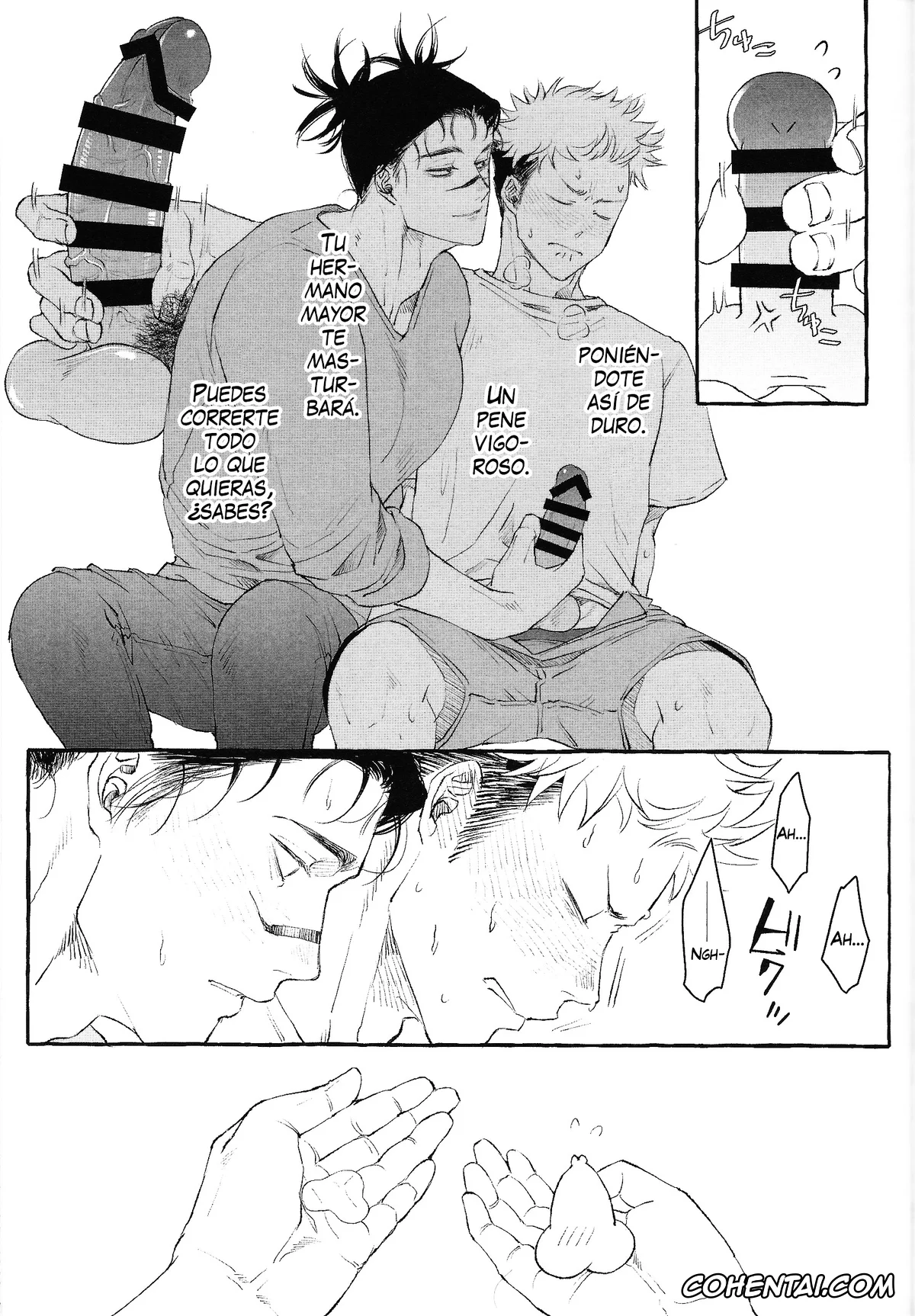 Jujutsu Kaisen hentai, Choso hentai, Yuuji Itadori hentai, Otouto no Kimochi (Jujutsu Kaisen), pagina 36
