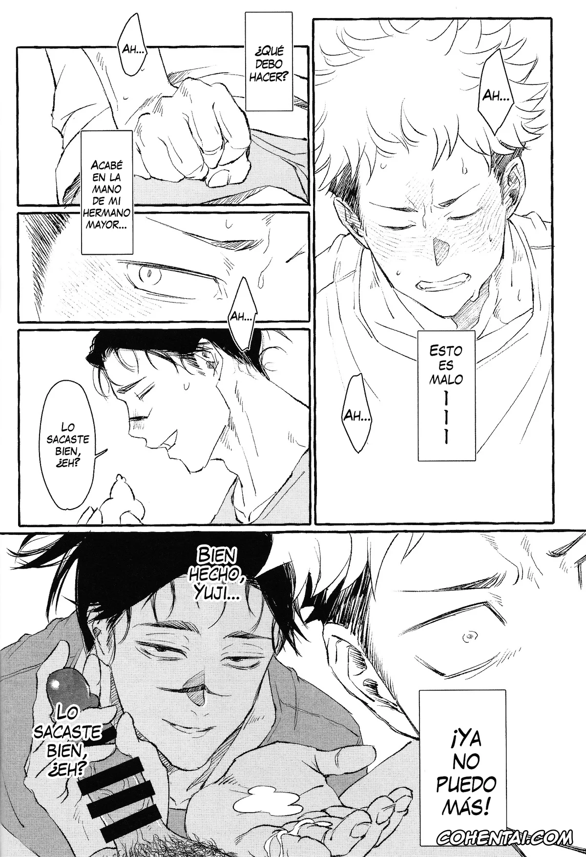 Jujutsu Kaisen xxx, Choso xxx, Yuuji Itadori xxx, Otouto no Kimochi (Jujutsu Kaisen), pagina 37