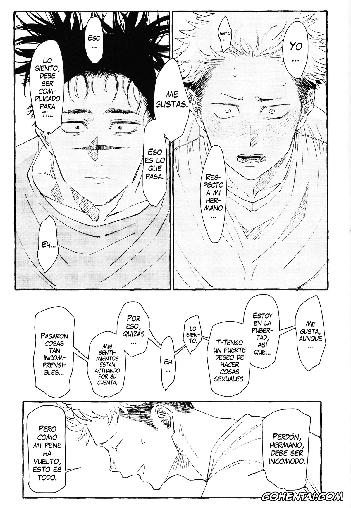 Jujutsu Kaisen hentai, Choso hentai, Yuuji Itadori hentai, Otouto no Kimochi (Jujutsu Kaisen), pagina 42