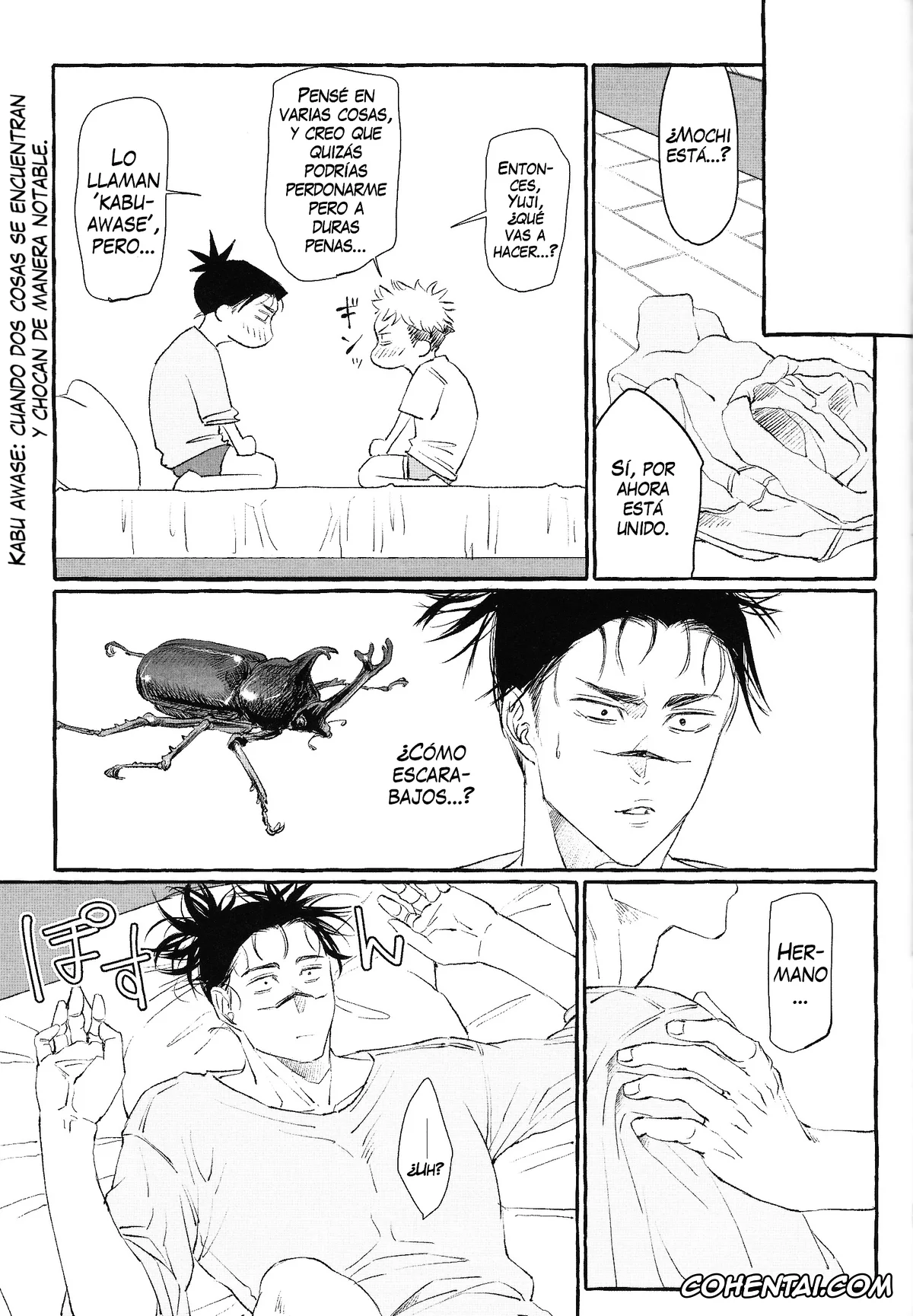 Jujutsu Kaisen xxx, Choso xxx, Yuuji Itadori xxx, Otouto no Kimochi (Jujutsu Kaisen), pagina 46
