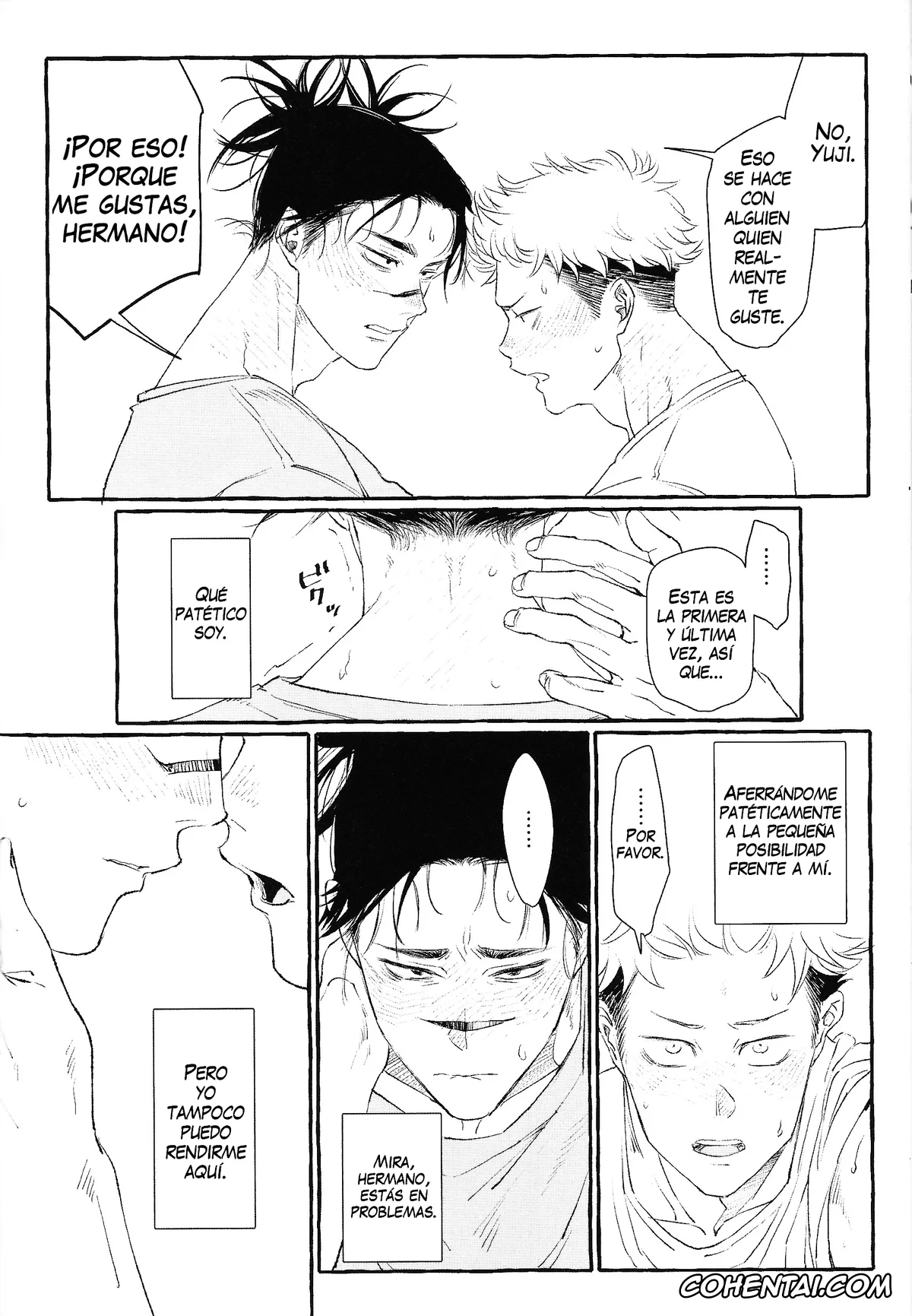 Jujutsu Kaisen porno, Choso porno, Yuuji Itadori porno, Otouto no Kimochi (Jujutsu Kaisen), pagina 53