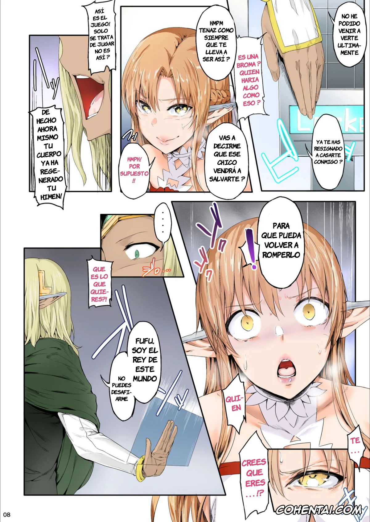 Sword Art Online xxx, Asuna Yuuki xxx, Asunama (Sword Art Online), pagina 4