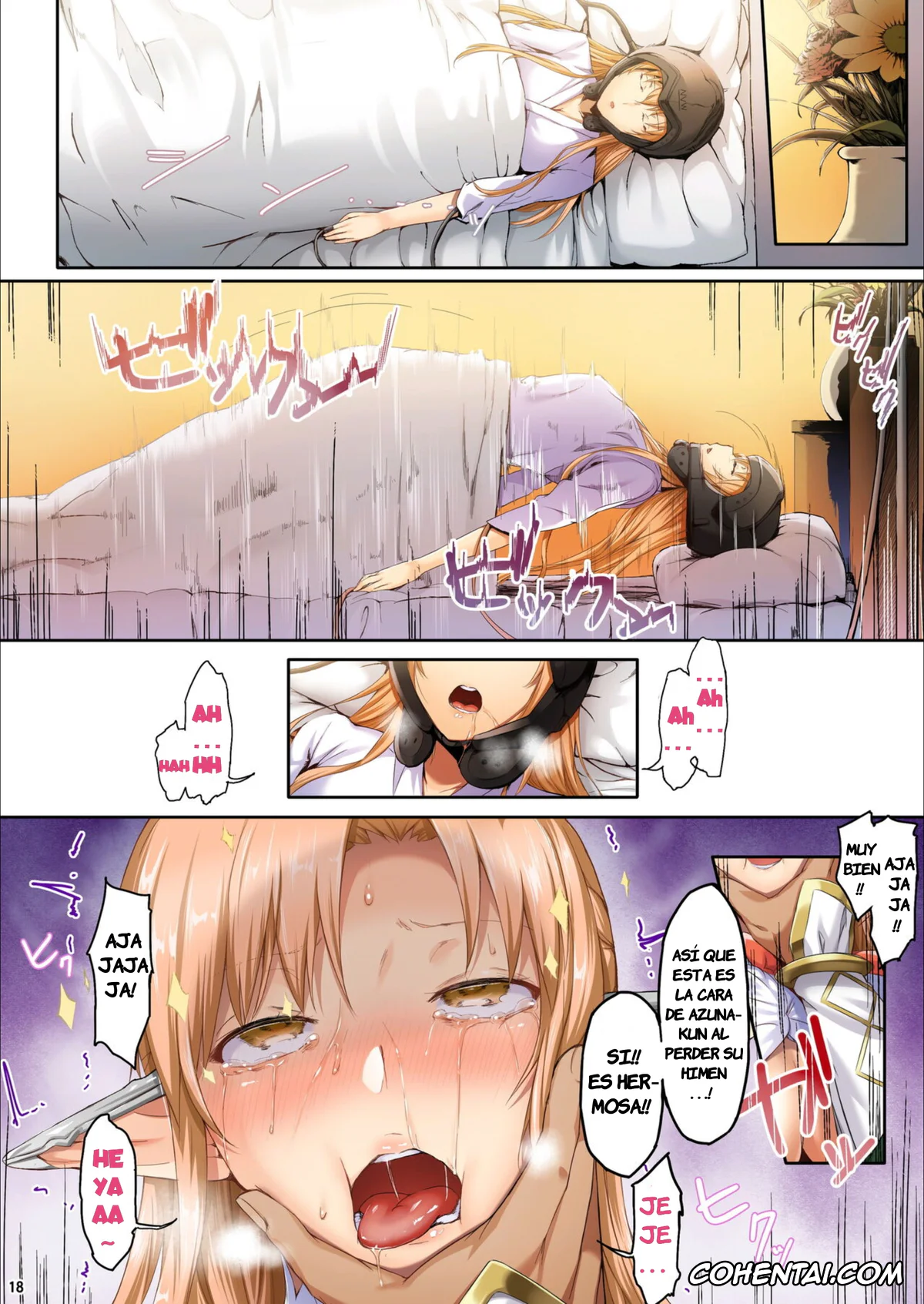 Sword Art Online porno, Asuna Yuuki porno, Asunama (Sword Art Online), pagina 14