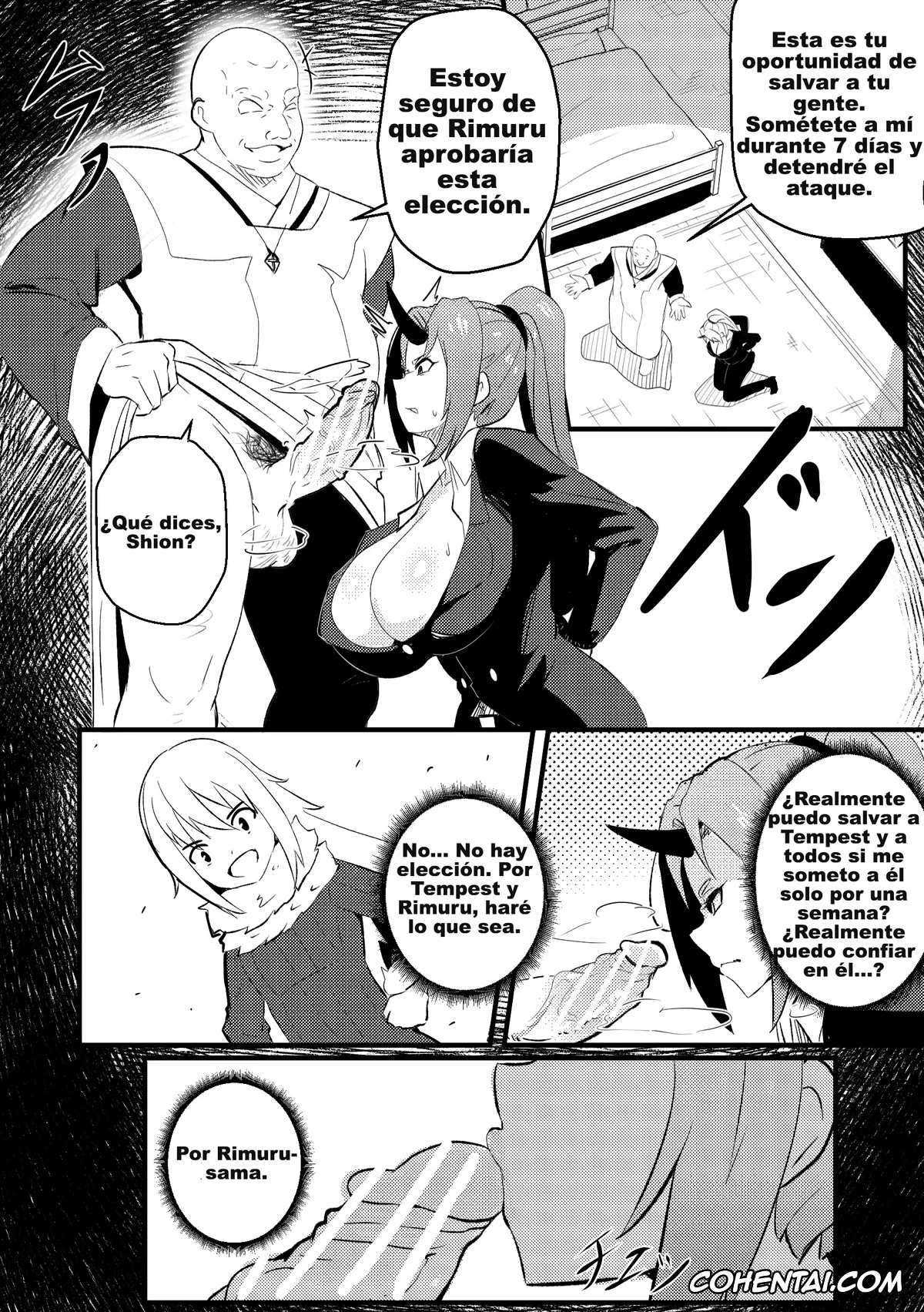 Tensei Shitara Slime datta Ken hentai, Shion hentai, B-Trayal 50 Shion (Tensei Shitara Slime datta Ken), pagina 3