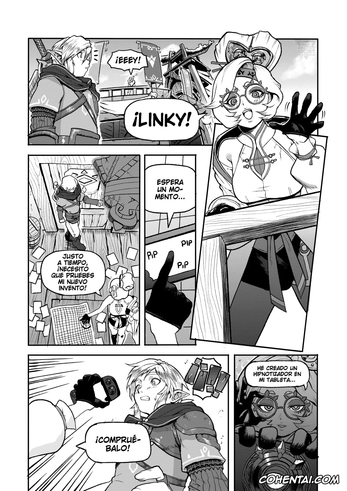The Legend Of Zelda hentai, D.va | Hana Song hentai, Link hentai, Purah hentai, ¡El Experimento de Prunia! (Tears of the Kingdom), pagina 3
