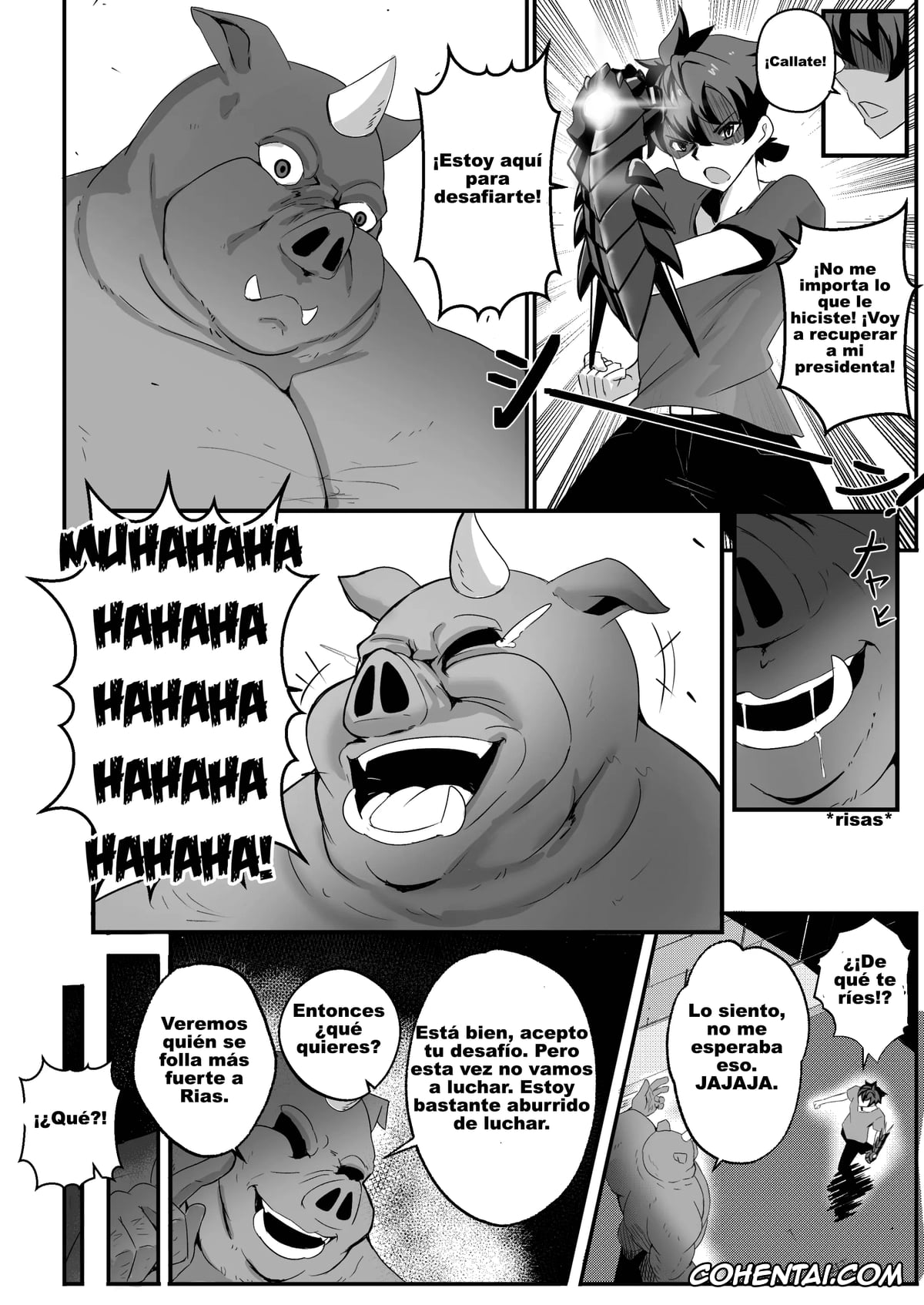 Highschool DxD porno, Rias Gremory porno, B-Trayal 13-4 Rias (Highschool DxD), pagina 5