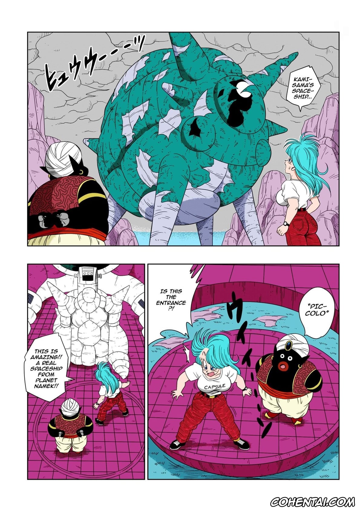 Dragon Ball xxx, Bulma Briefs xxx, Mr. Popo xxx, Dagon Ball – Bulma & Mr. Popo (Dragon Ball Z), pagina 4