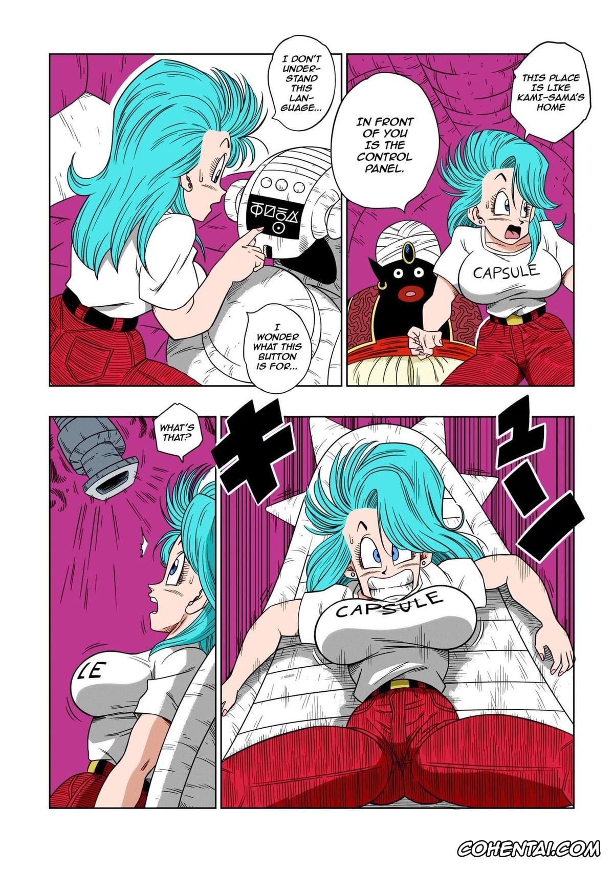 Dragon Ball porno, Bulma Briefs porno, Mr. Popo porno, Dagon Ball – Bulma & Mr. Popo (Dragon Ball Z), pagina 5