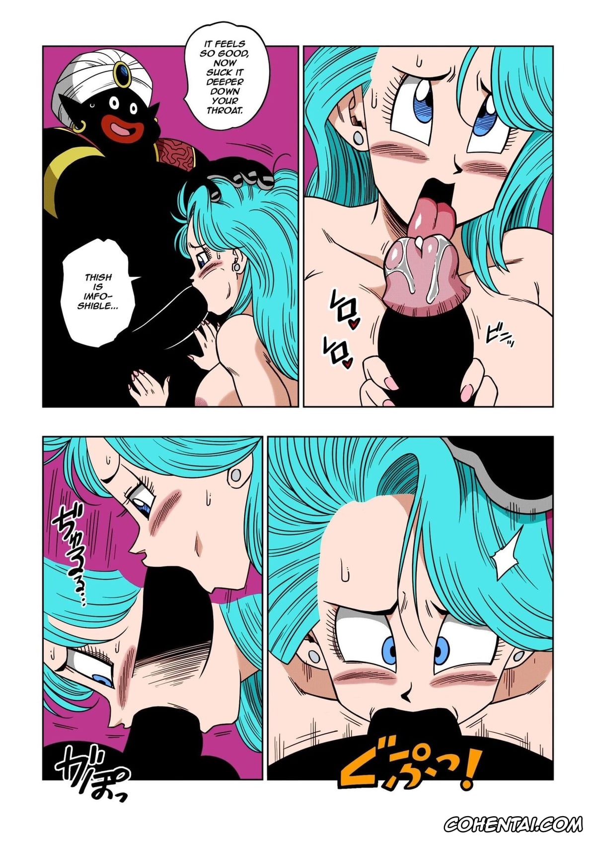 Dragon Ball hentai, Bulma Briefs hentai, Mr. Popo hentai, Dagon Ball – Bulma & Mr. Popo (Dragon Ball Z), pagina 9