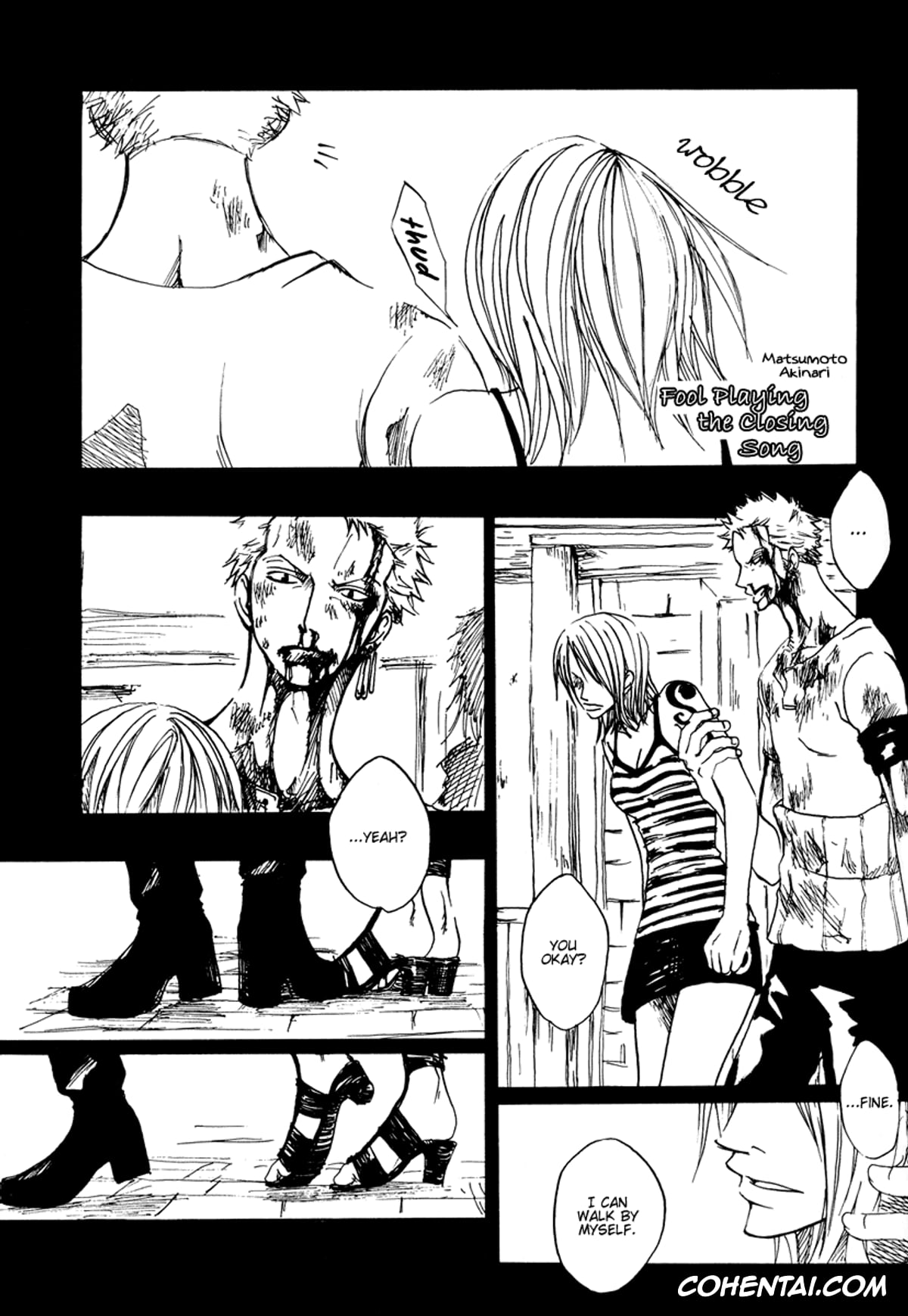 One Piece xxx, Monkey D. Luffy xxx, Roronoa Zoro xxx, CRAZY X CRAZY (One Piece), pagina 4