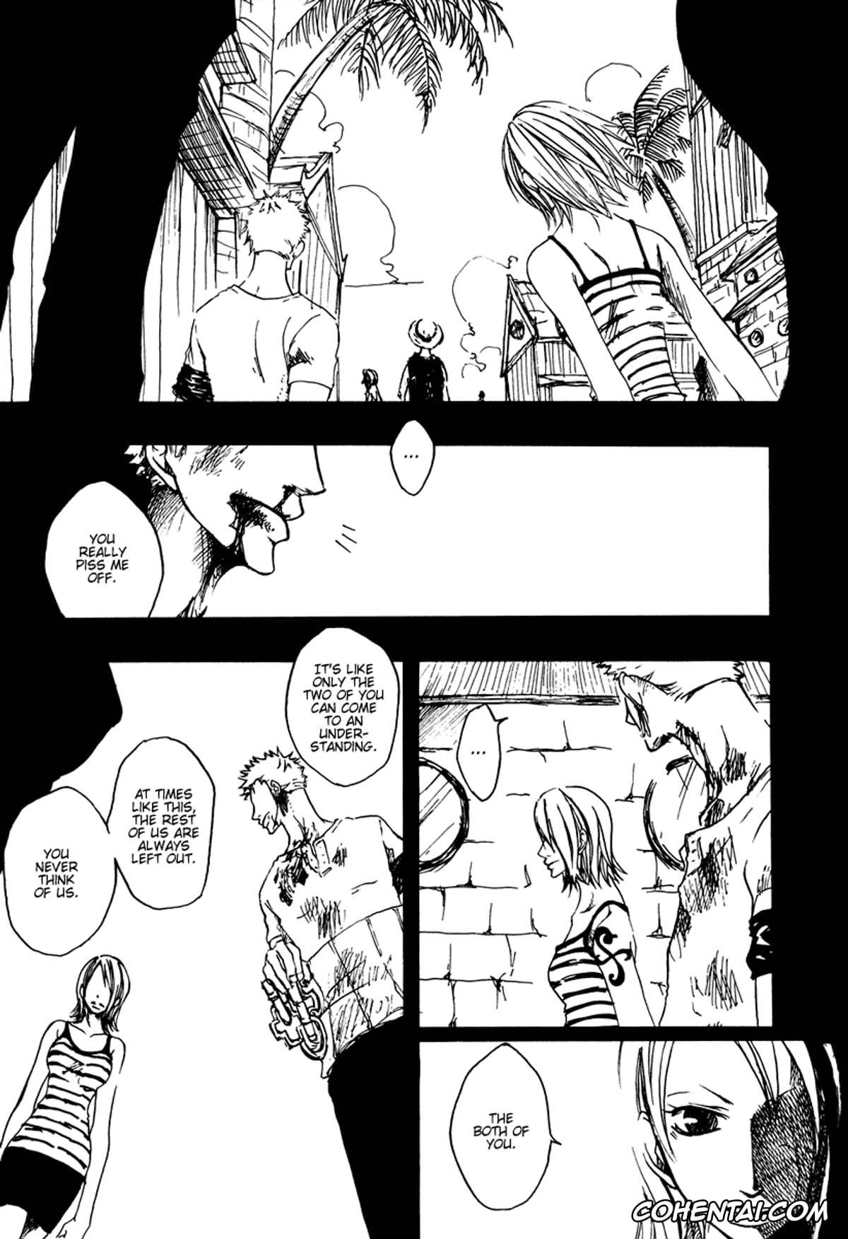 One Piece porno, Monkey D. Luffy porno, Roronoa Zoro porno, CRAZY X CRAZY (One Piece), pagina 5
