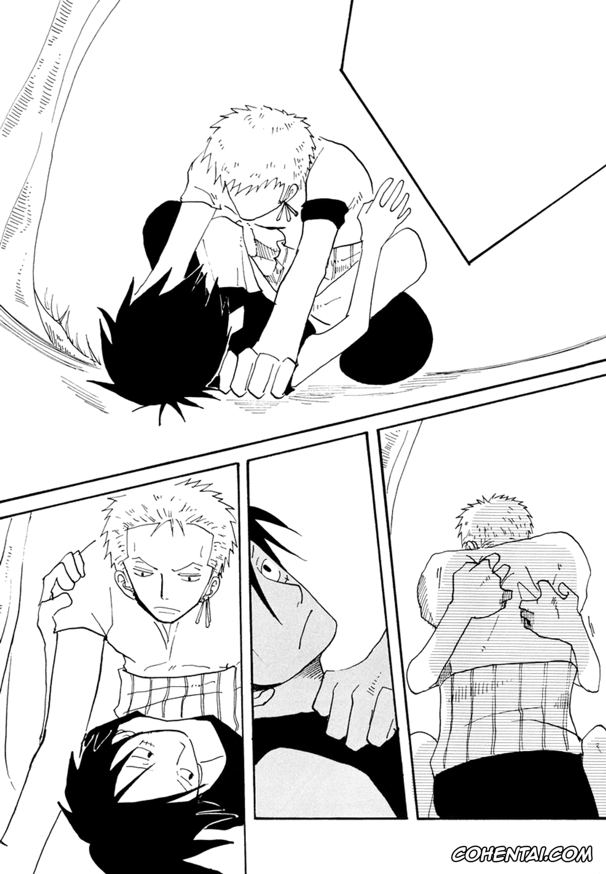 One Piece hentai, Monkey D. Luffy hentai, Roronoa Zoro hentai, CRAZY X CRAZY (One Piece), pagina 12