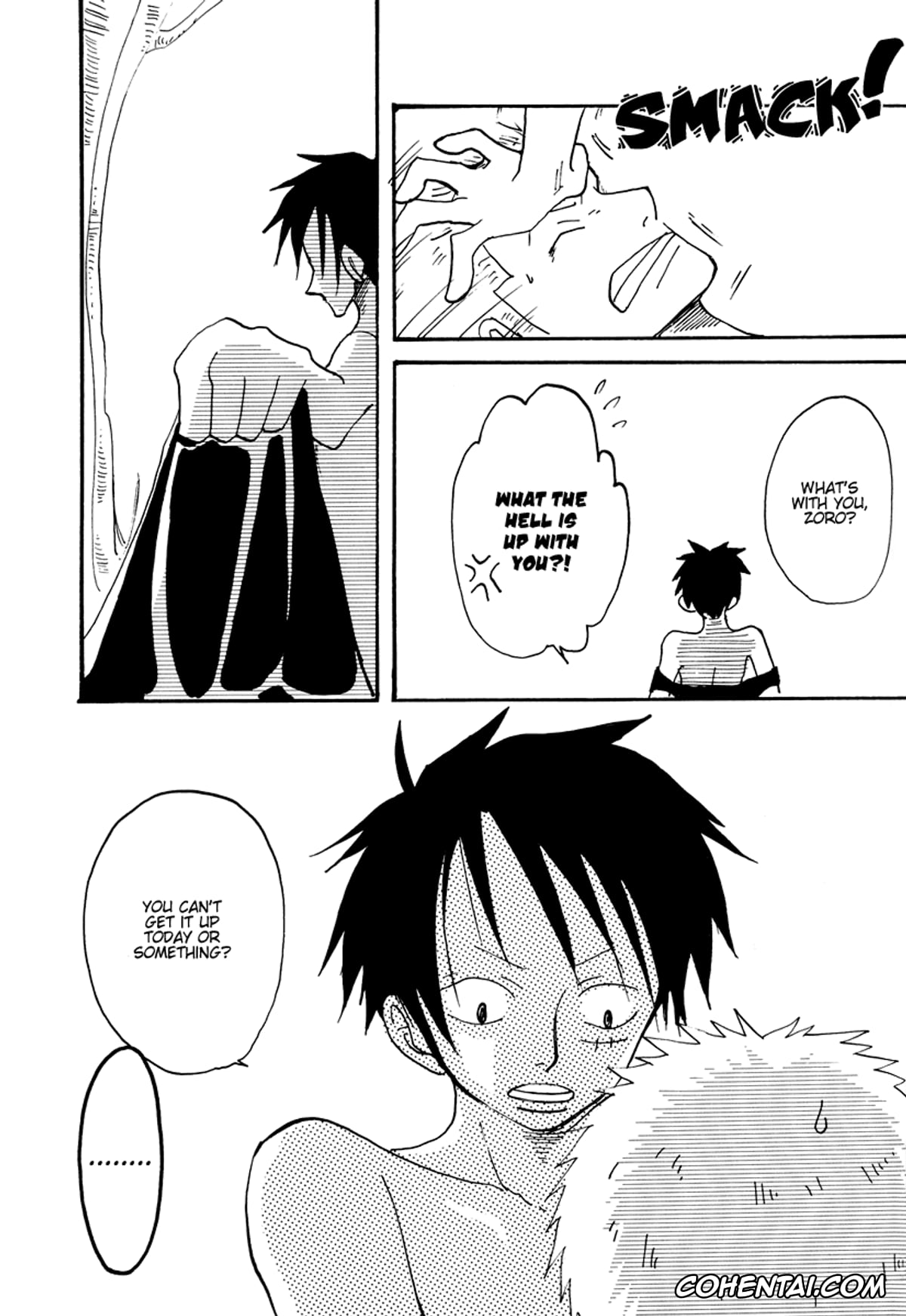 One Piece xxx, Monkey D. Luffy xxx, Roronoa Zoro xxx, CRAZY X CRAZY (One Piece), pagina 16