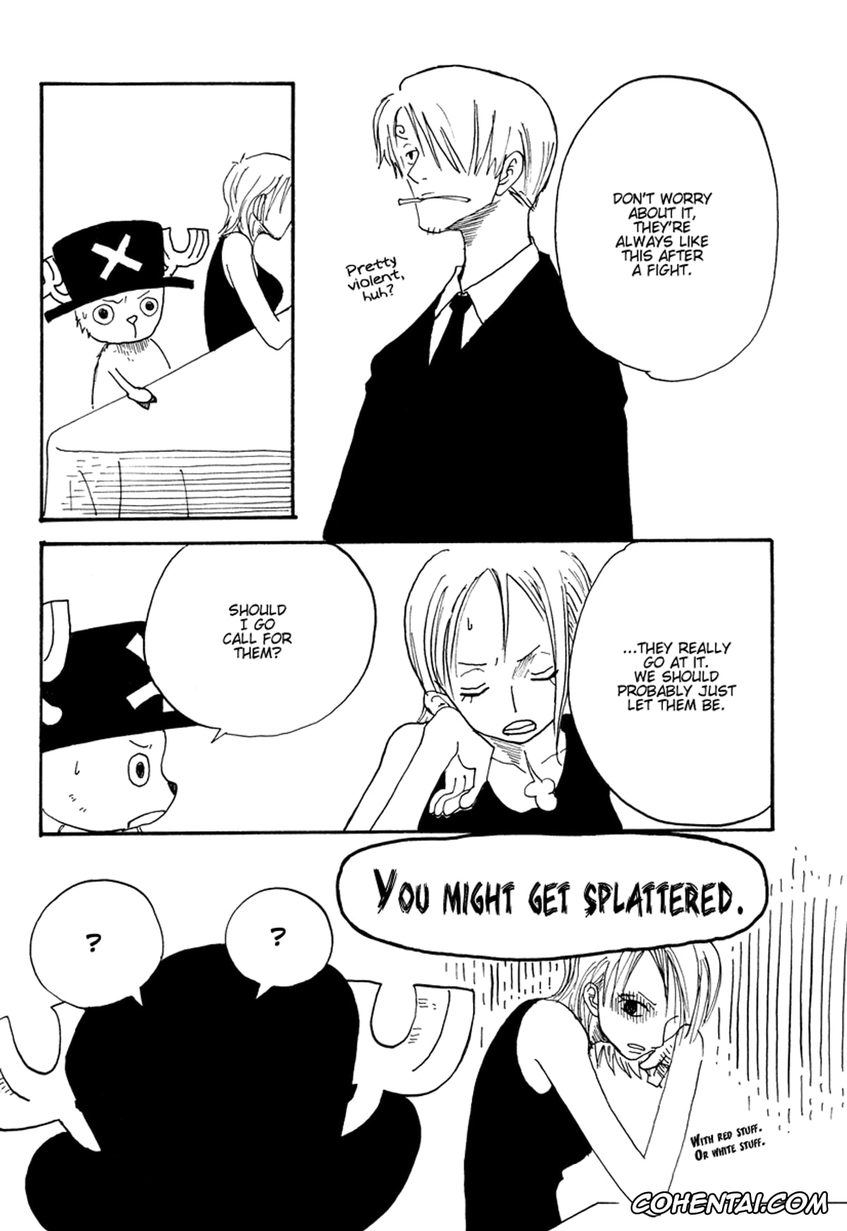 One Piece porno, Monkey D. Luffy porno, Roronoa Zoro porno, CRAZY X CRAZY (One Piece), pagina 17