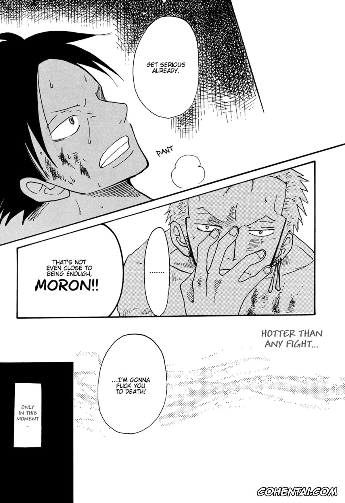 One Piece xxx, Monkey D. Luffy xxx, Roronoa Zoro xxx, CRAZY X CRAZY (One Piece), pagina 25