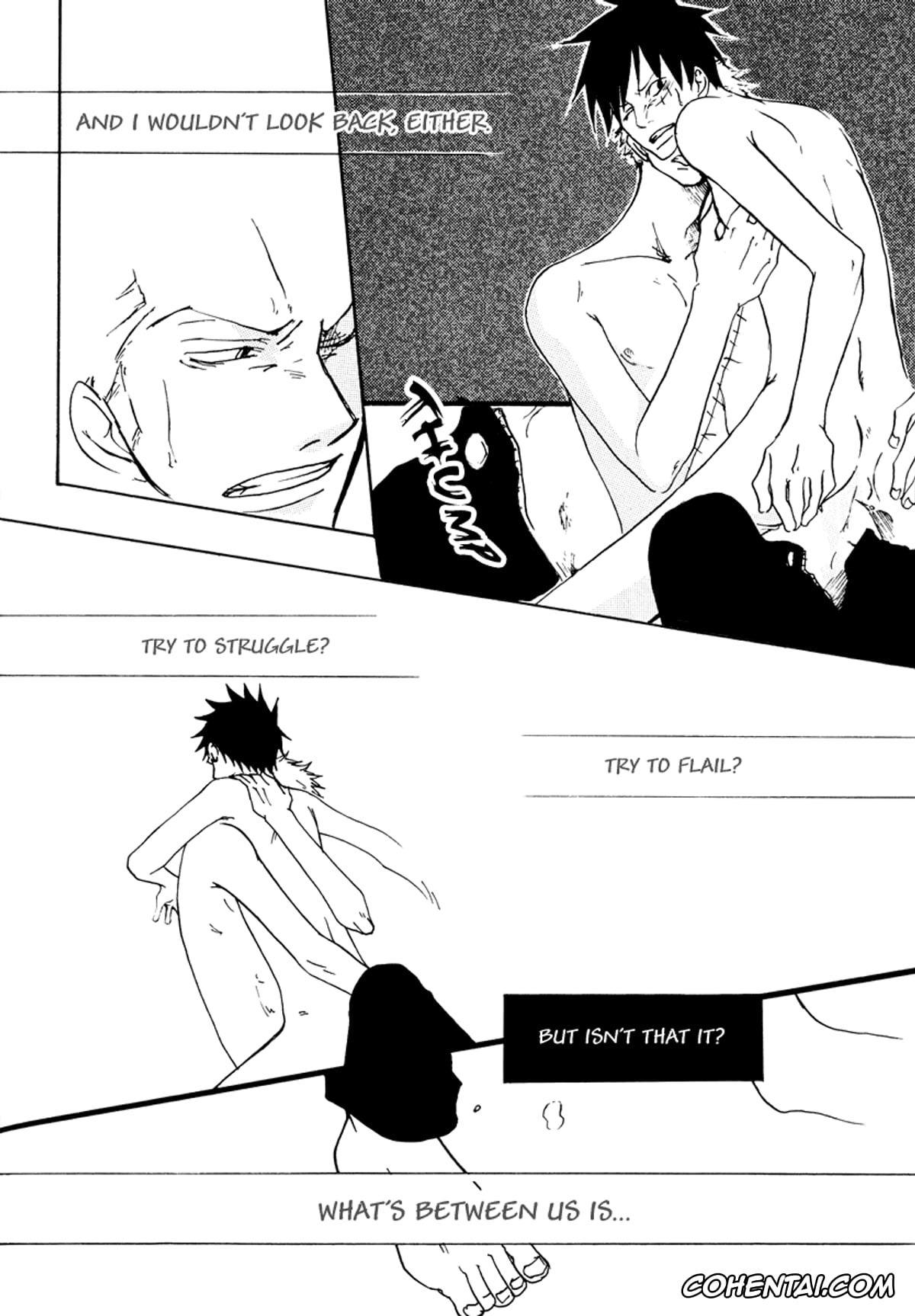 One Piece xxx, Monkey D. Luffy xxx, Roronoa Zoro xxx, CRAZY X CRAZY (One Piece), pagina 37