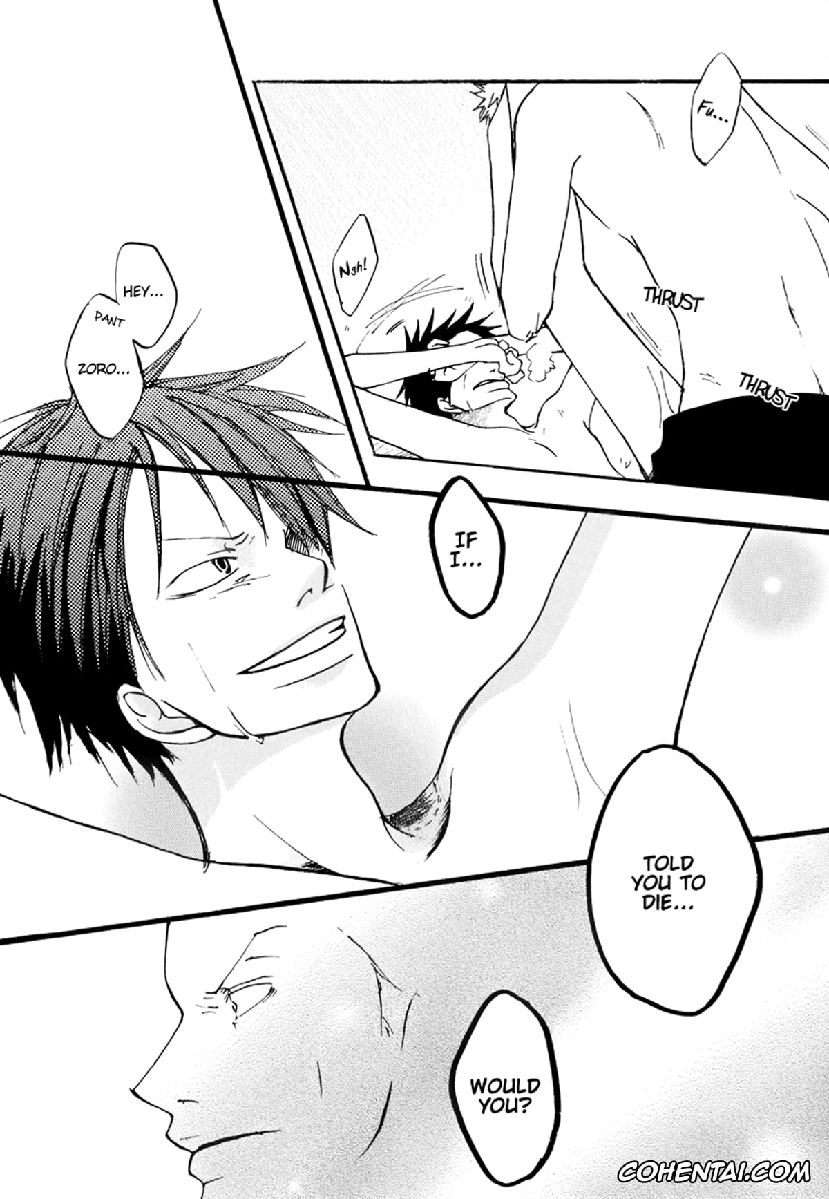 One Piece porno, Monkey D. Luffy porno, Roronoa Zoro porno, CRAZY X CRAZY (One Piece), pagina 38